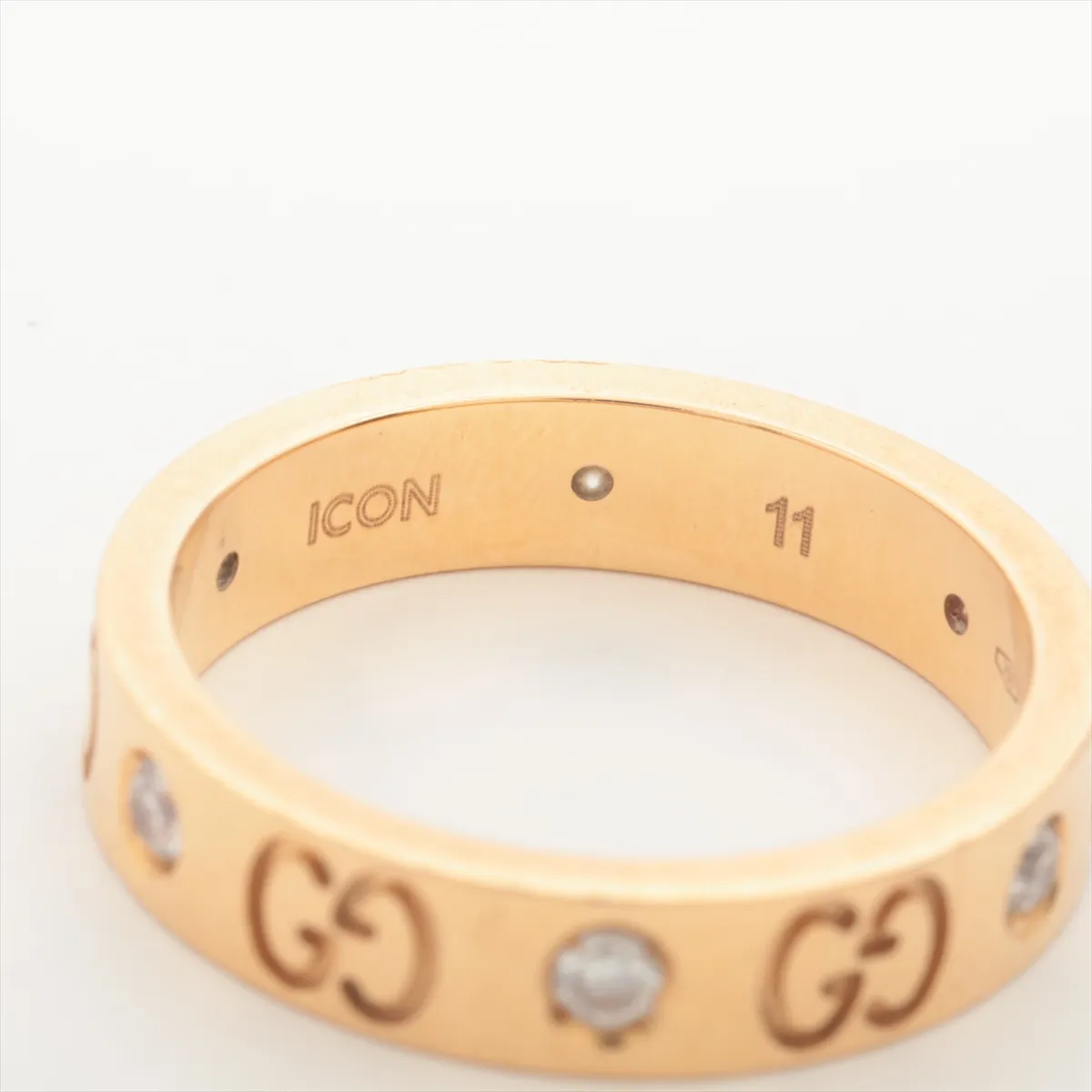 Icon Diamond Ring, 750 (PG), 4.6g, 11 (metal scratches) — view 3