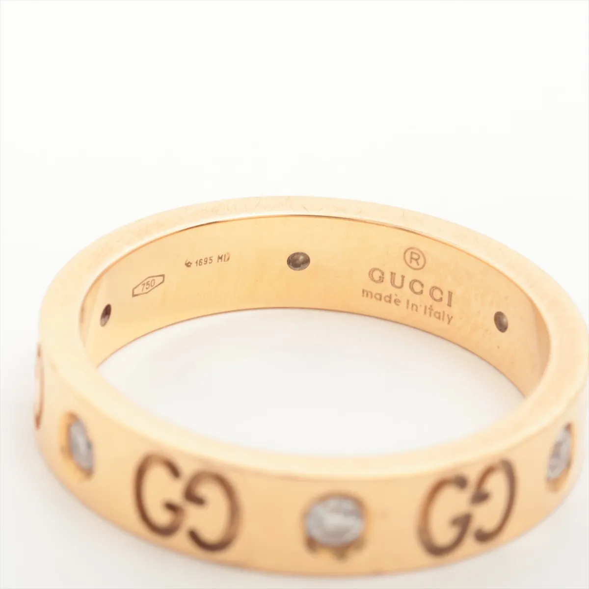 Icon Diamond Ring, 750 (PG), 4.6g, 11 (metal scratches) — view 4