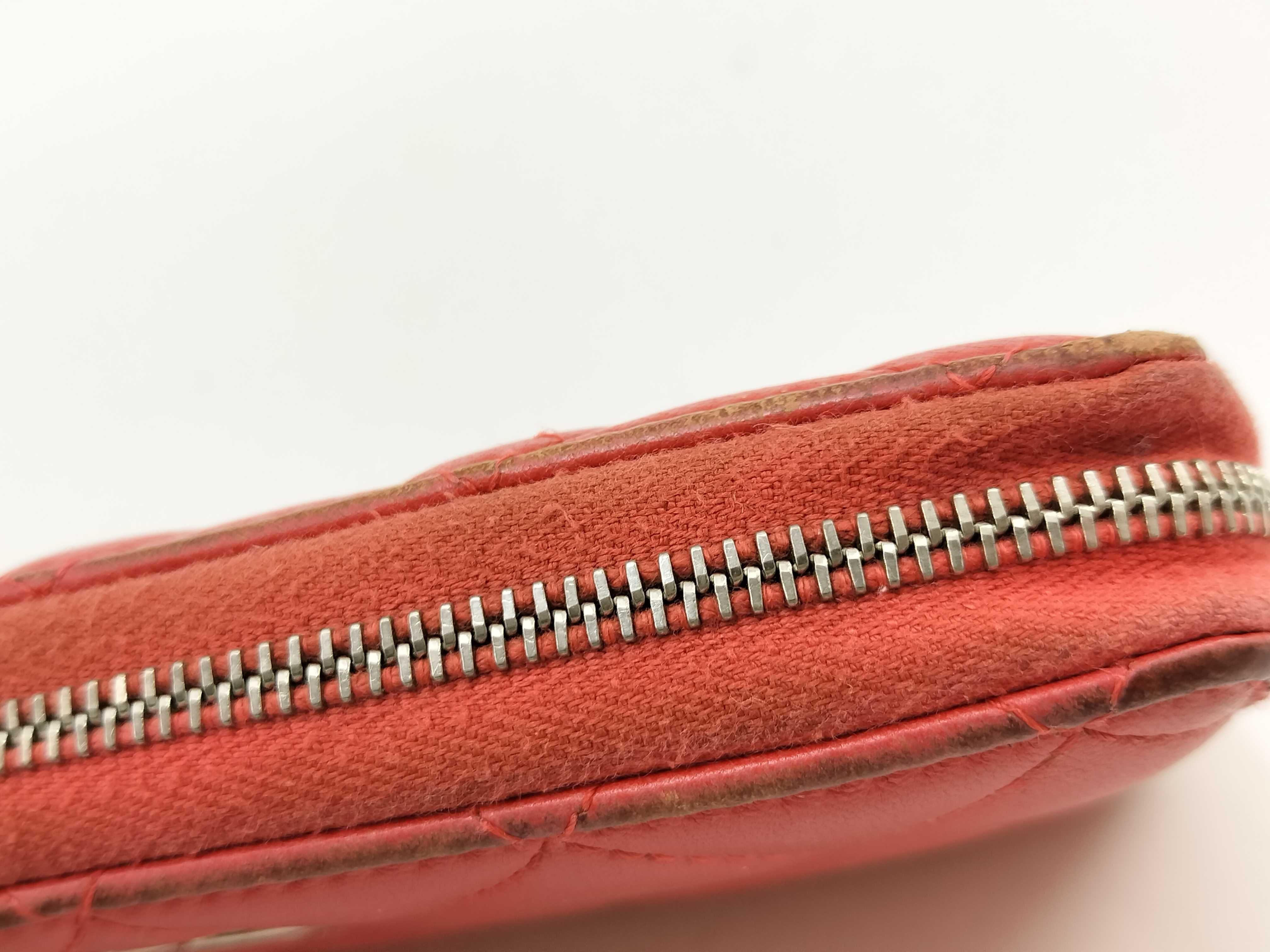Lambskin Coco Mark Zipper Coin Purse Lambskin Wallet — view 9
