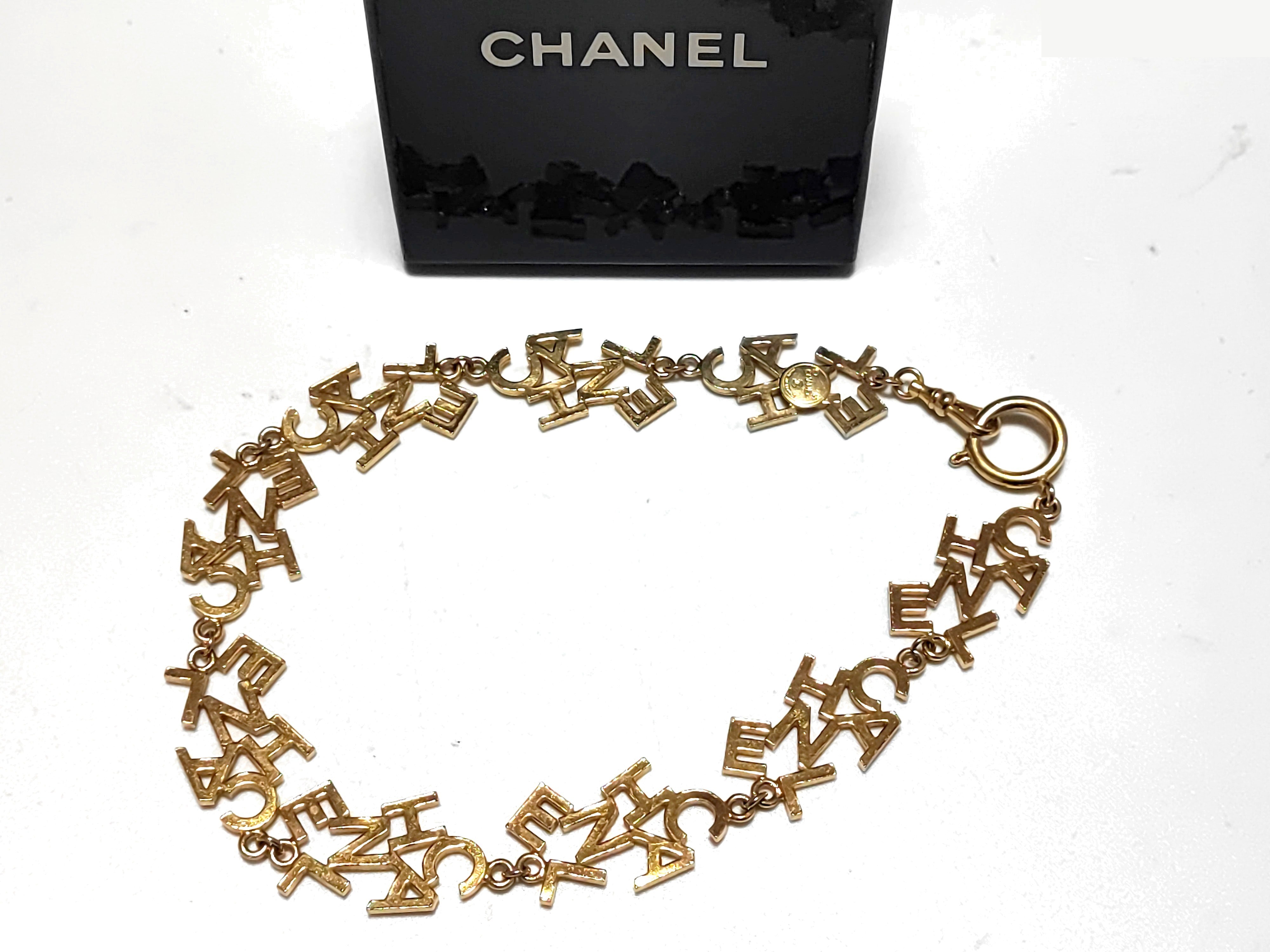logo 9-strand necklace — view 4