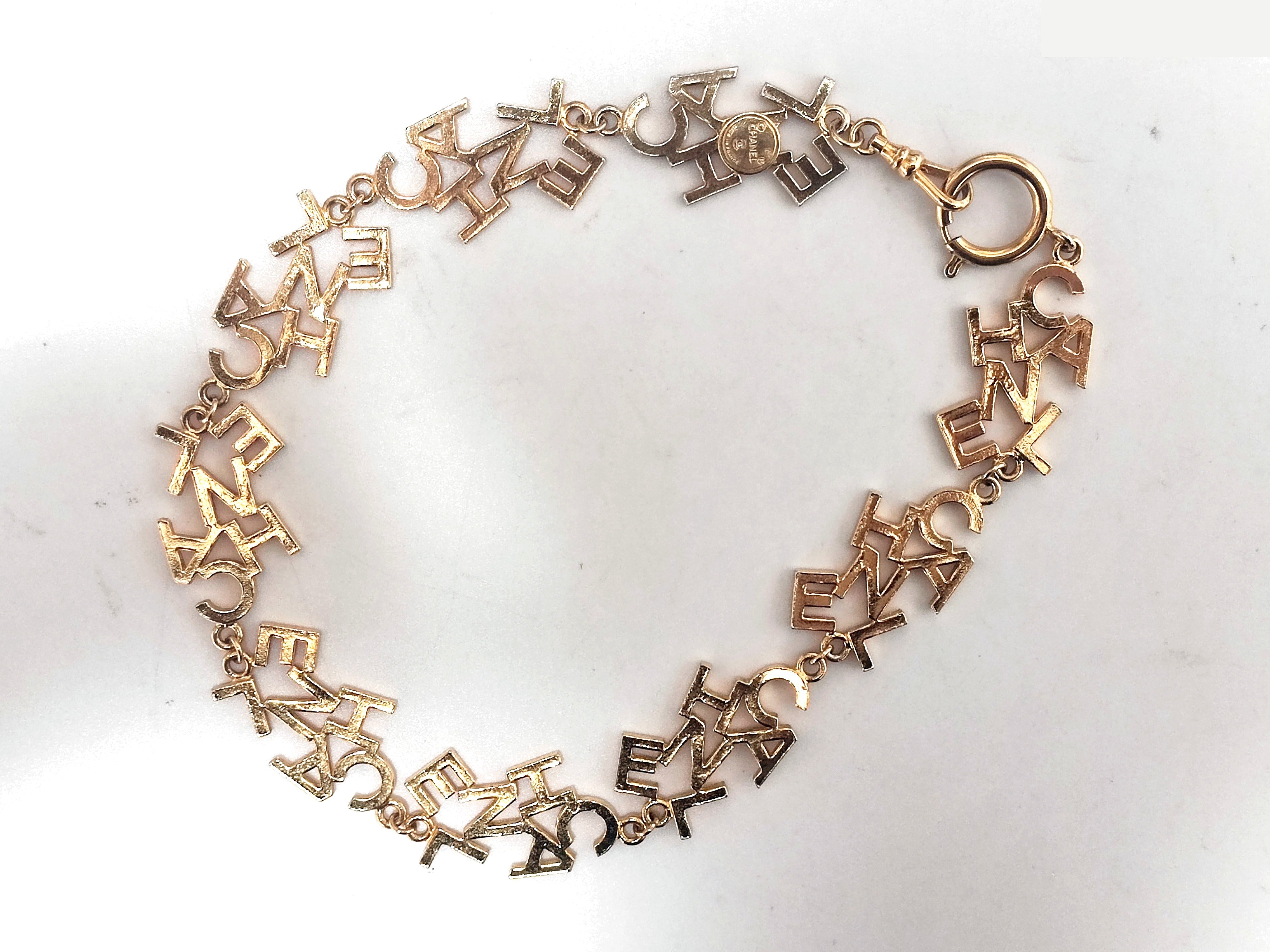 logo 9-strand necklace — view 5