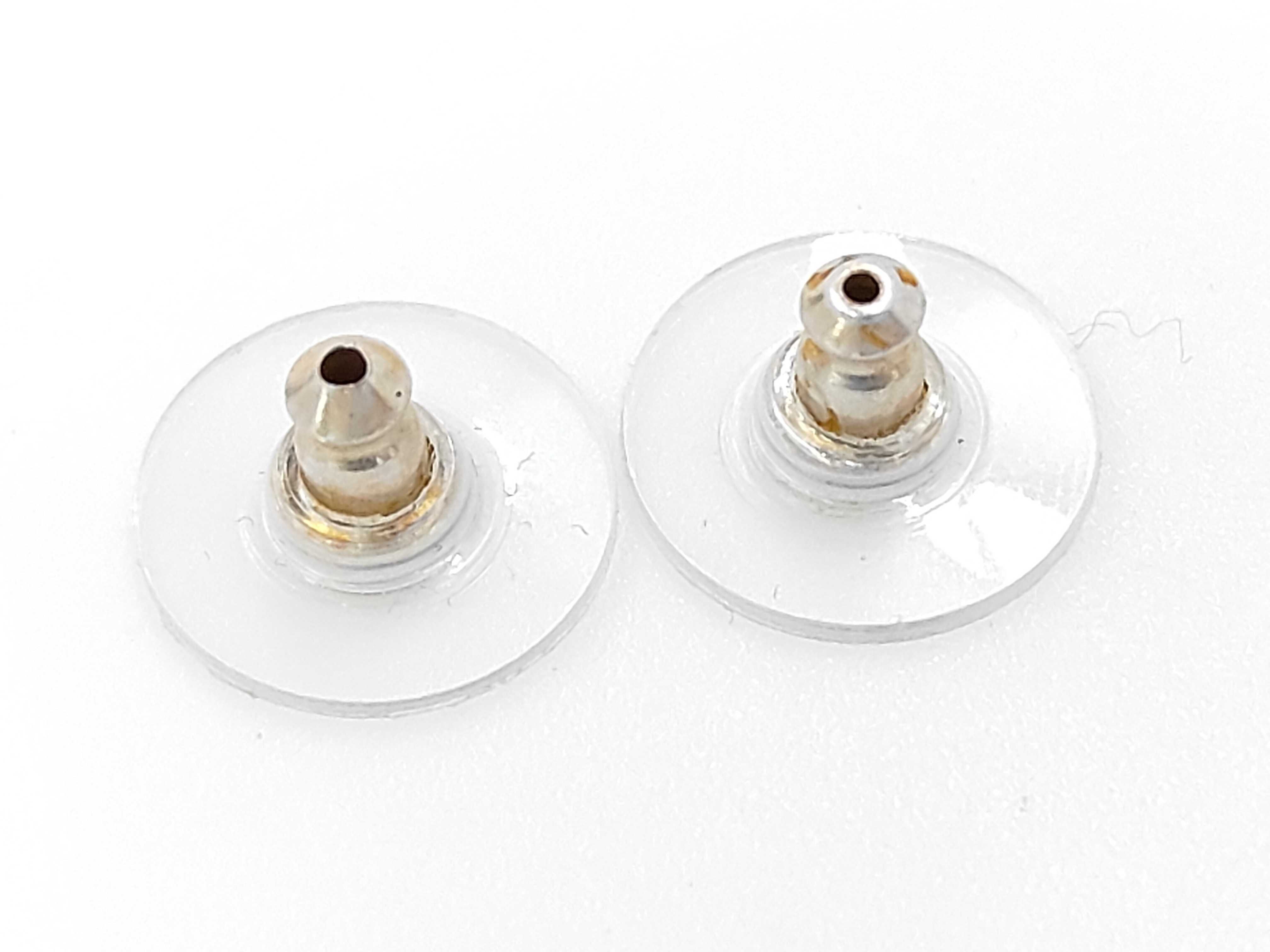 Rhinestone Coco Mark Earrings — view 5