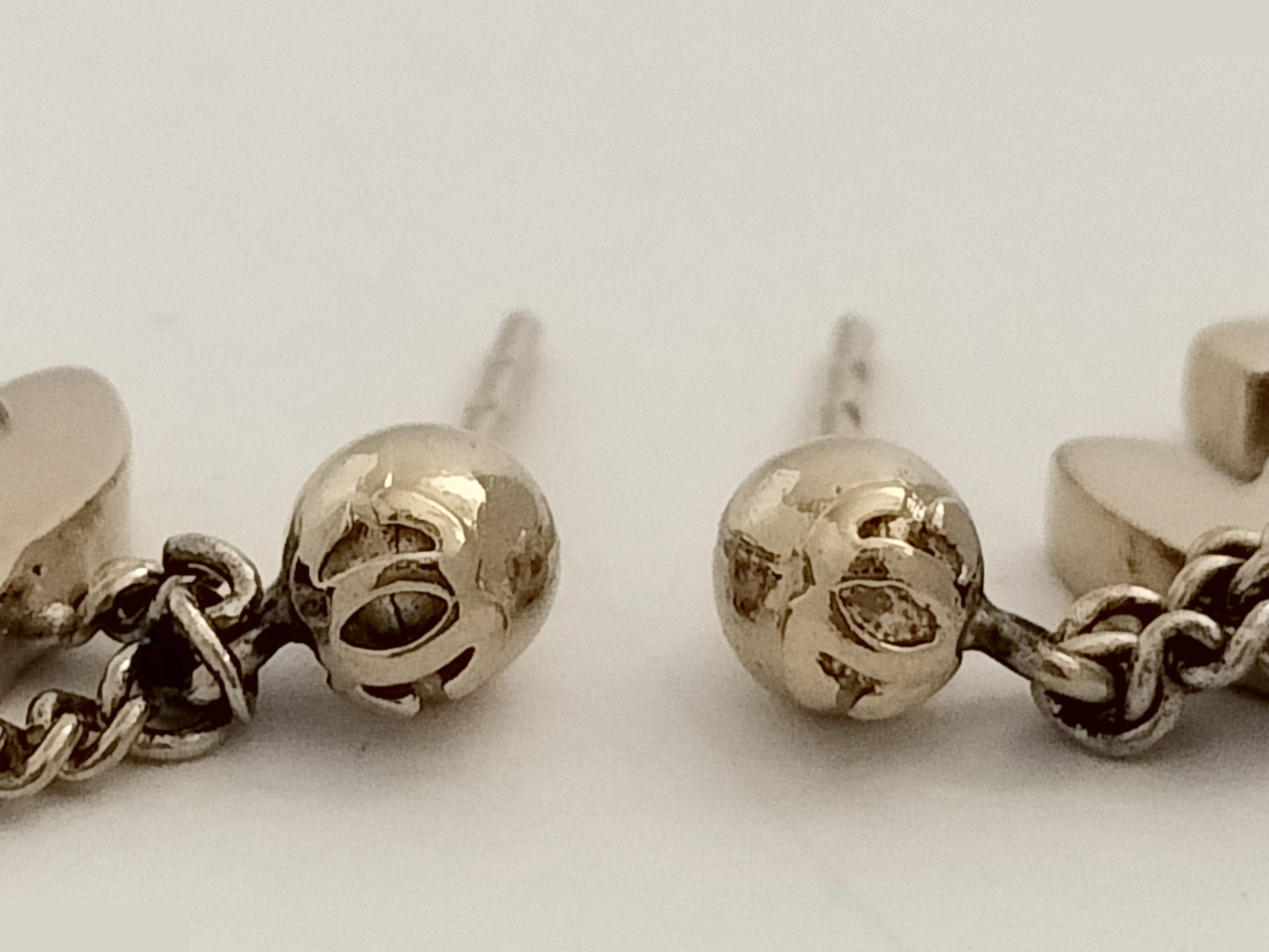 Coco Mirror Gold Earrings — view 5