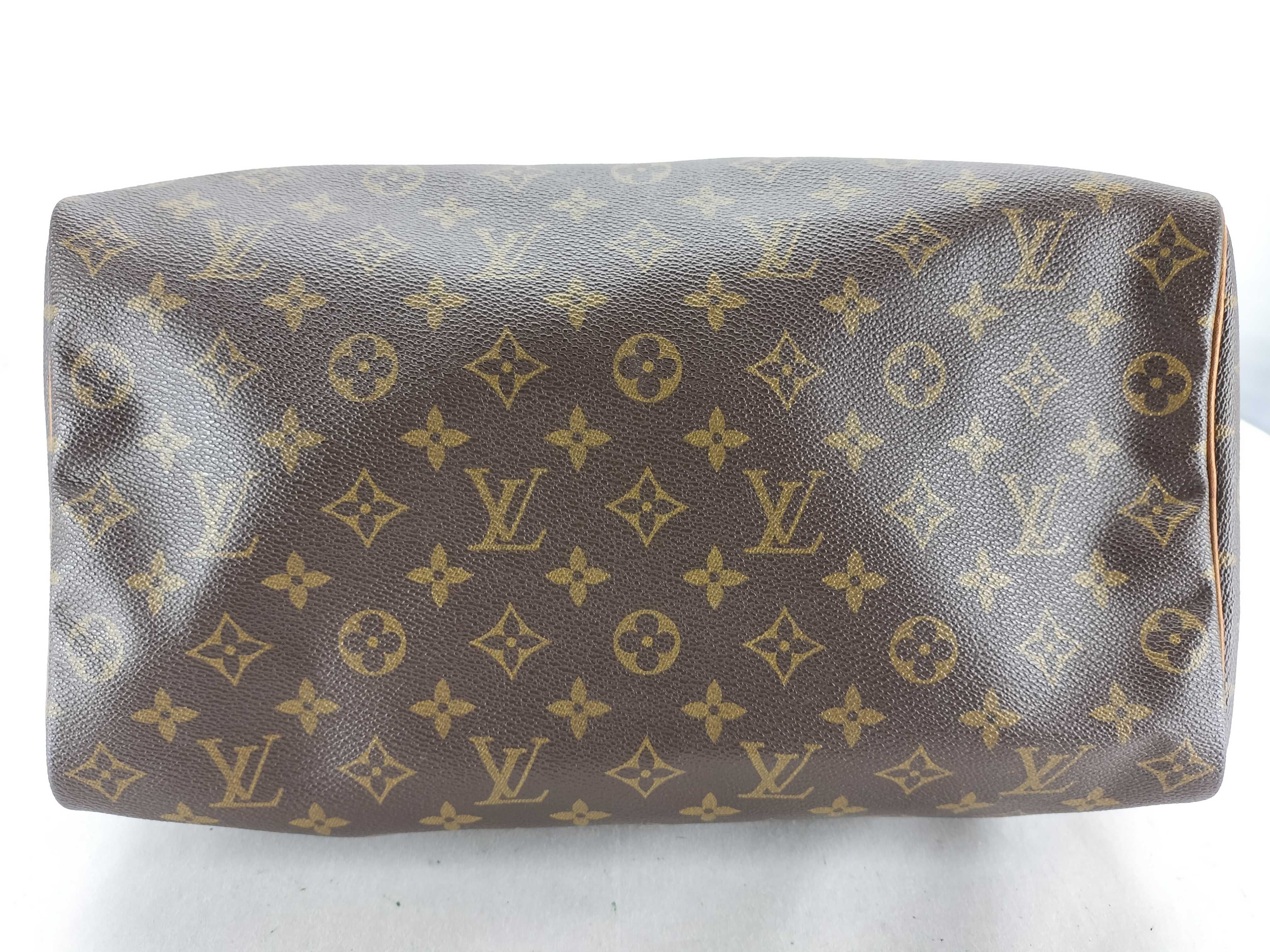 Monogram Speedy 35 M41524 MB0940 Boston Bag — view 7