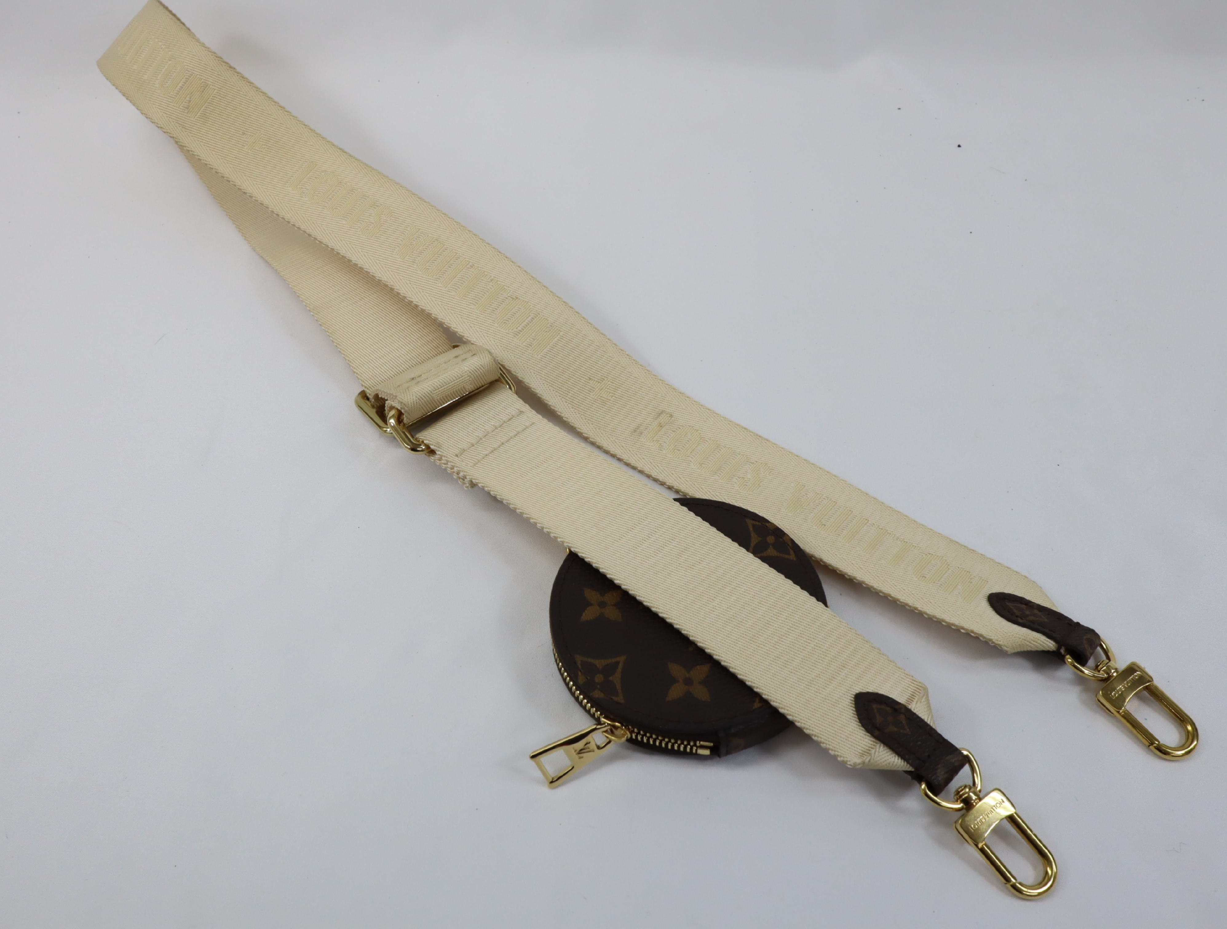 Monogram Shoulder Strap with Pouch — view 2