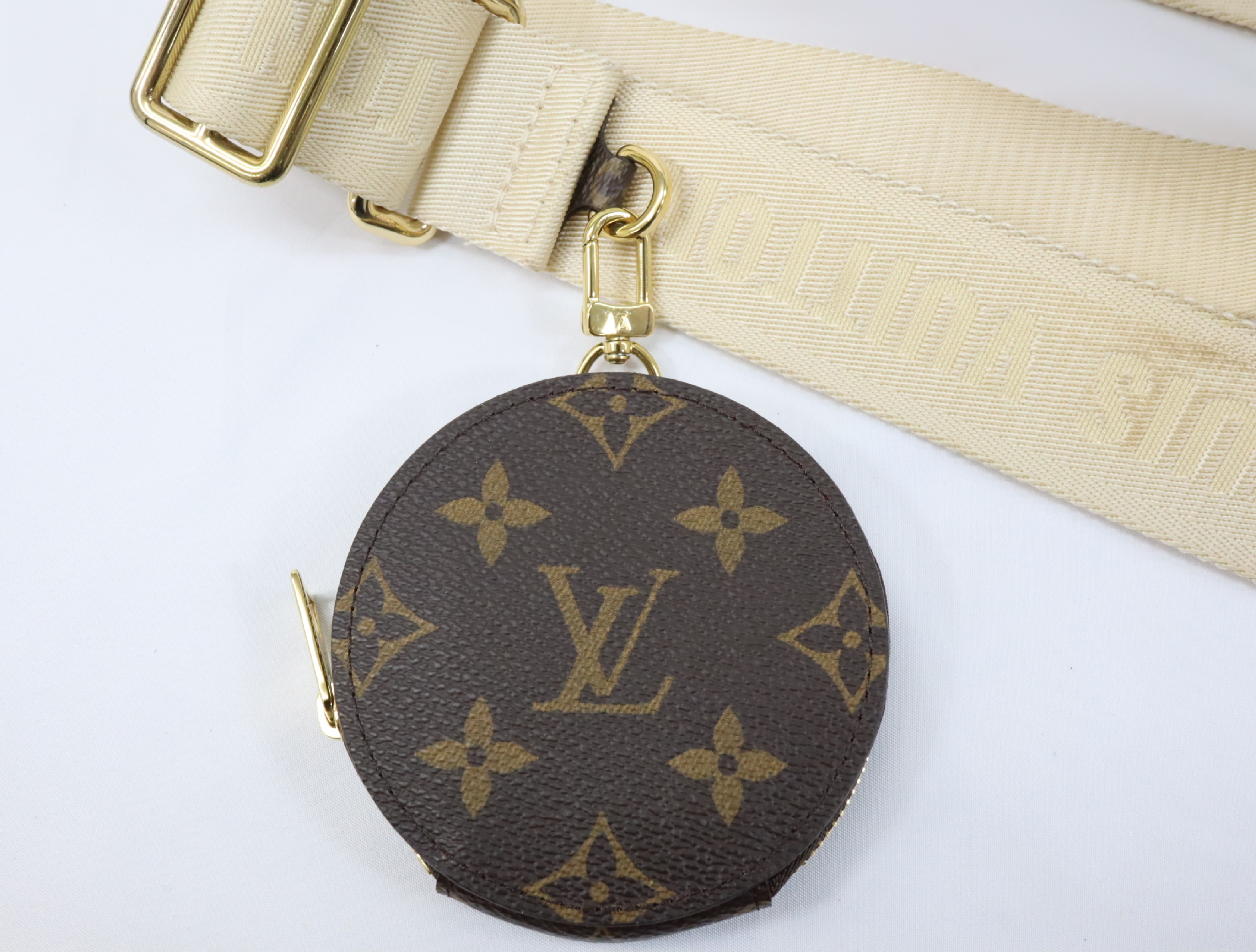 Monogram Shoulder Strap with Pouch — view 5