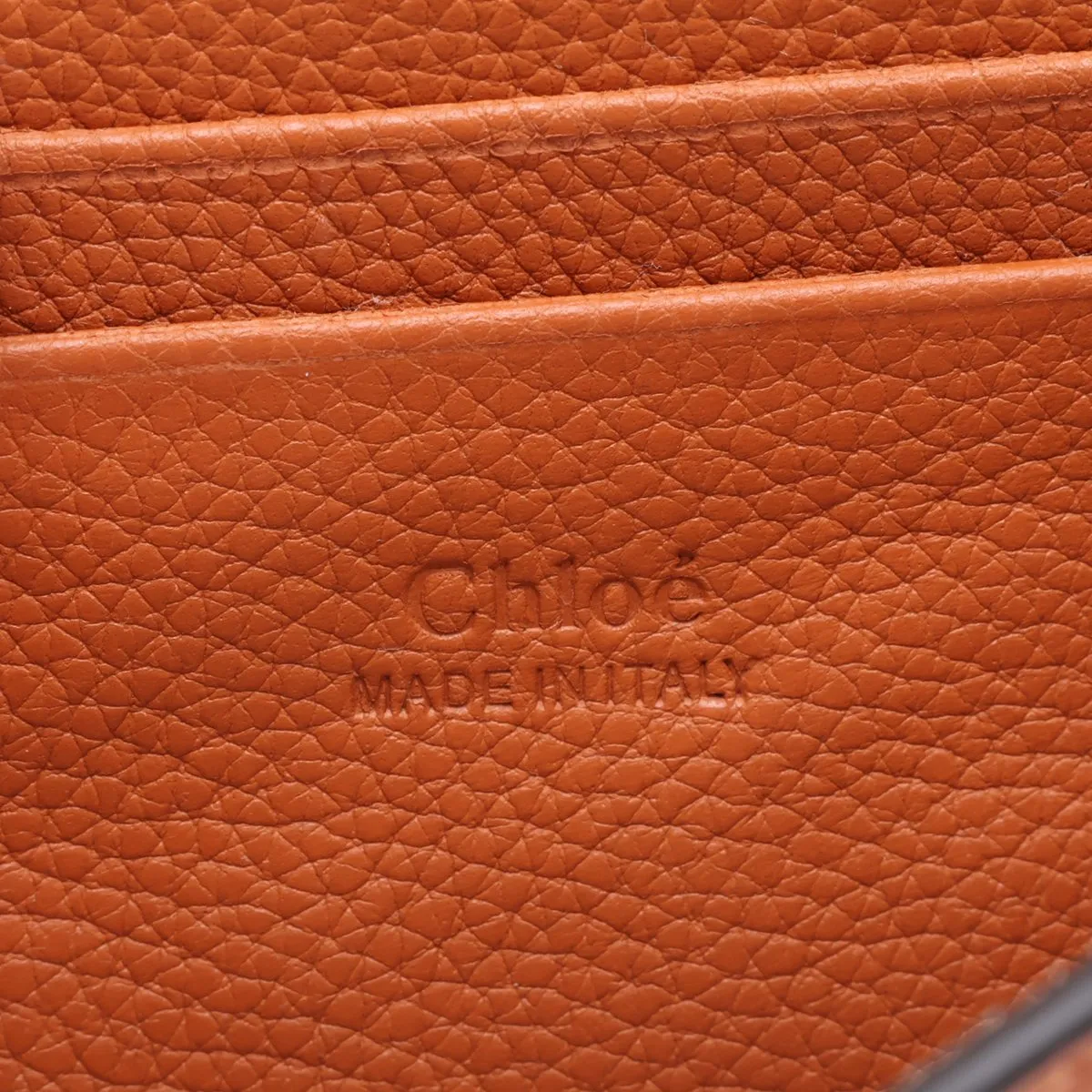 Faye Leather Shoulder Bag, Orange — view 7
