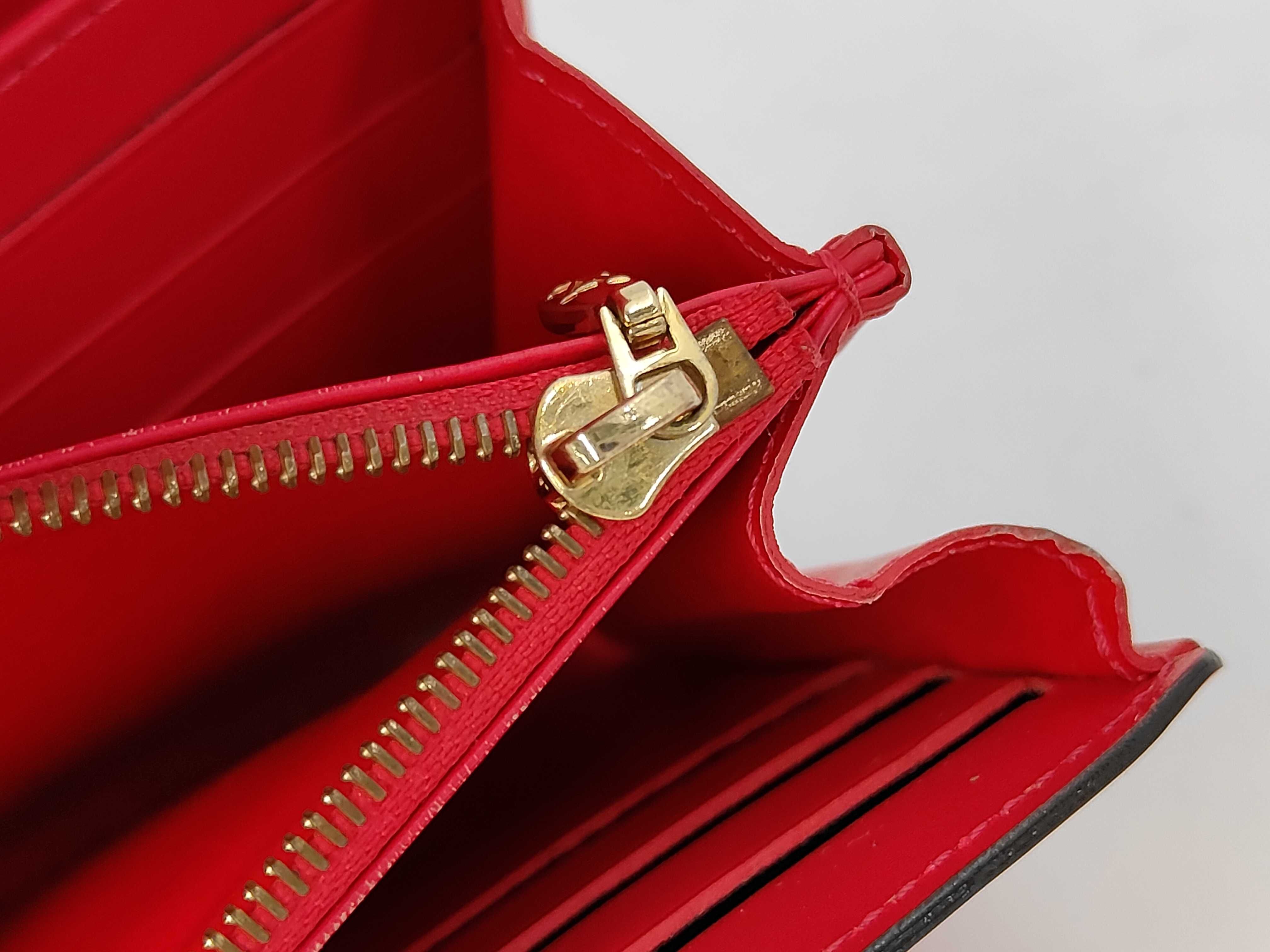 Vernis Louis Vuitton Vernis Portefeuille Sarah Hot Pink TS4146 Wallet — view 8