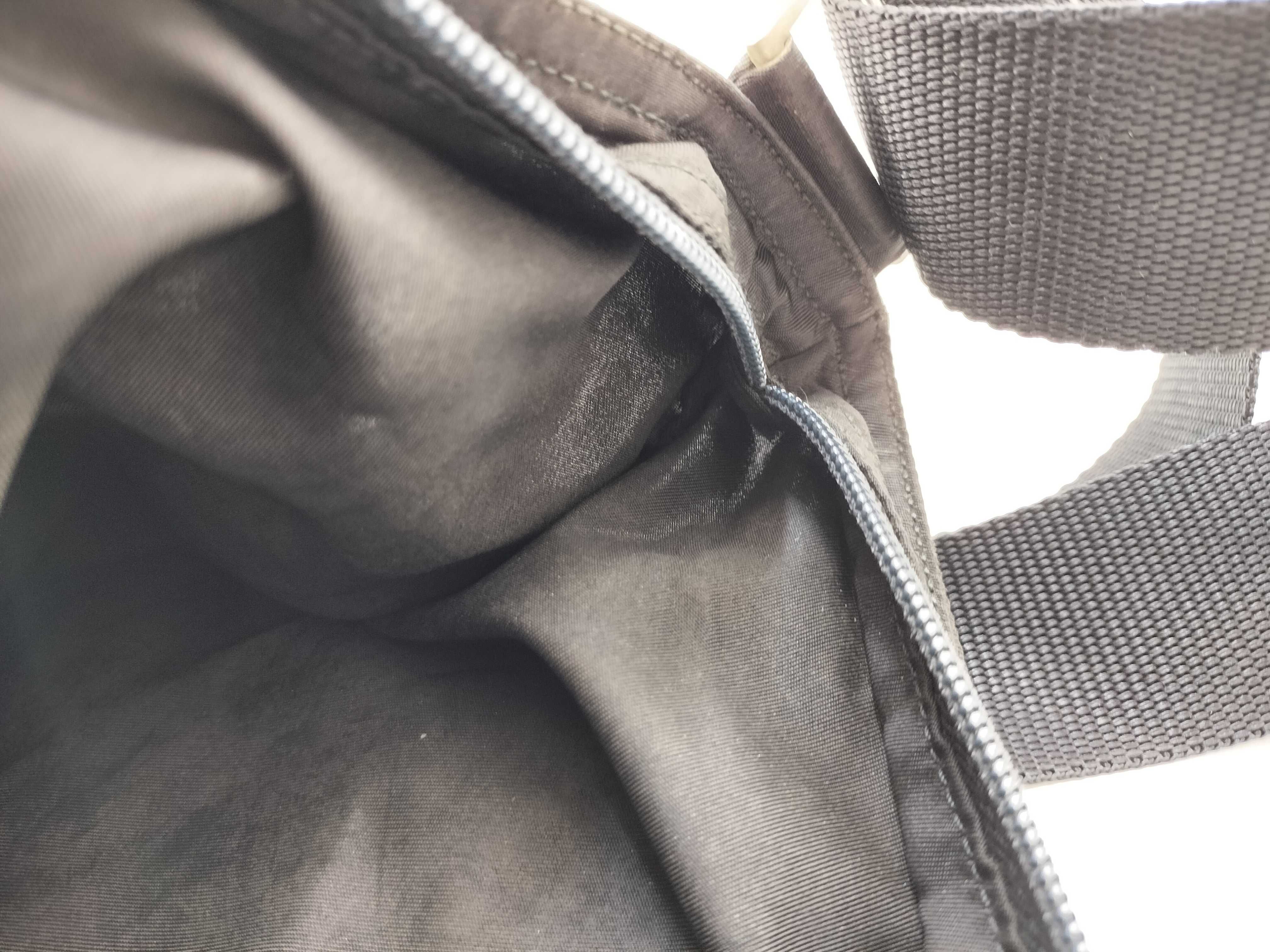 Nylon Shoulder Bag, Black — view 14