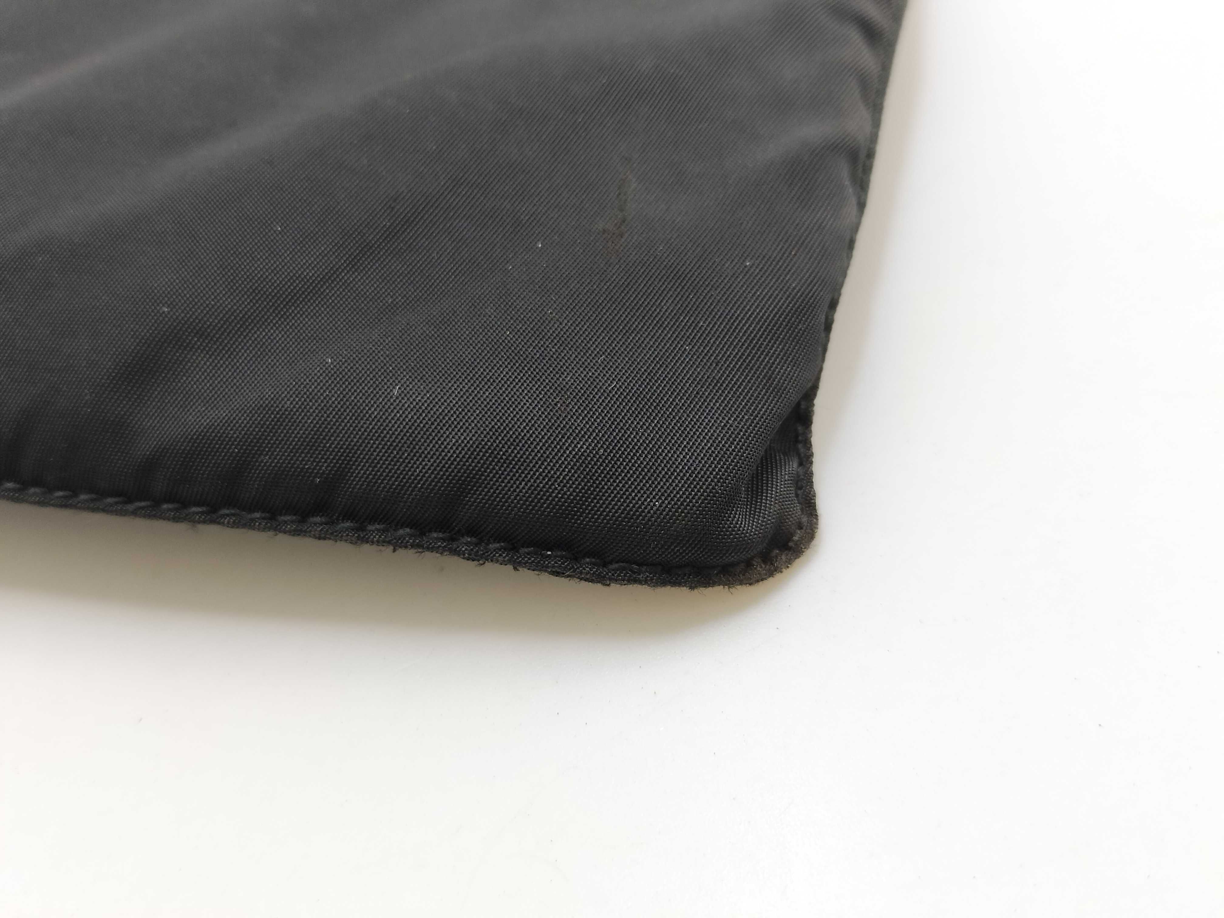 Nylon Shoulder Bag, Black — view 5