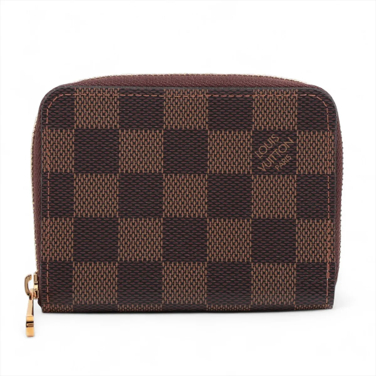 Damier Zippy Coin Purse N60213 Brown Coin Case (RFID detected)
