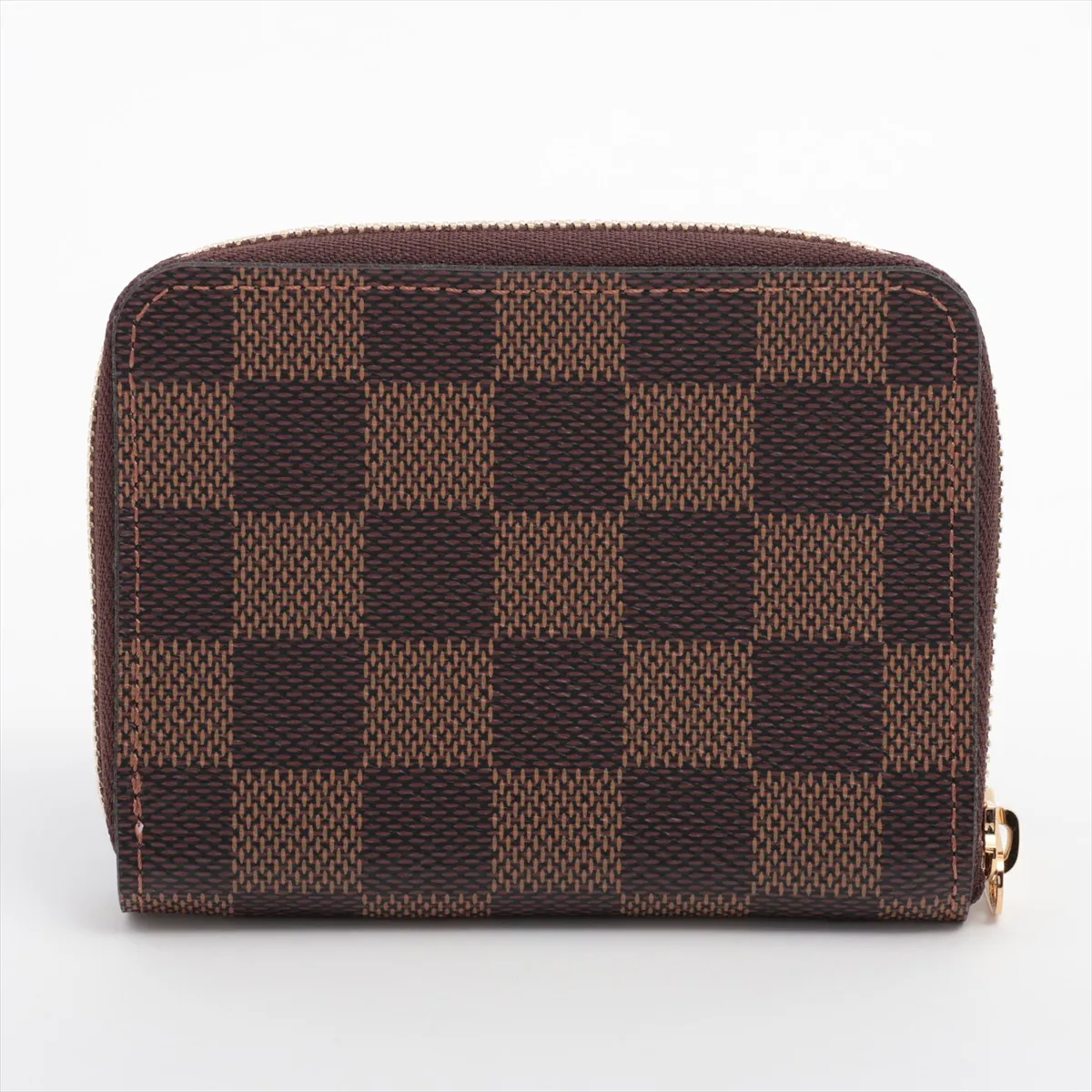 Damier Zippy Coin Purse N60213 Brown Coin Case (RFID detected) — view 2