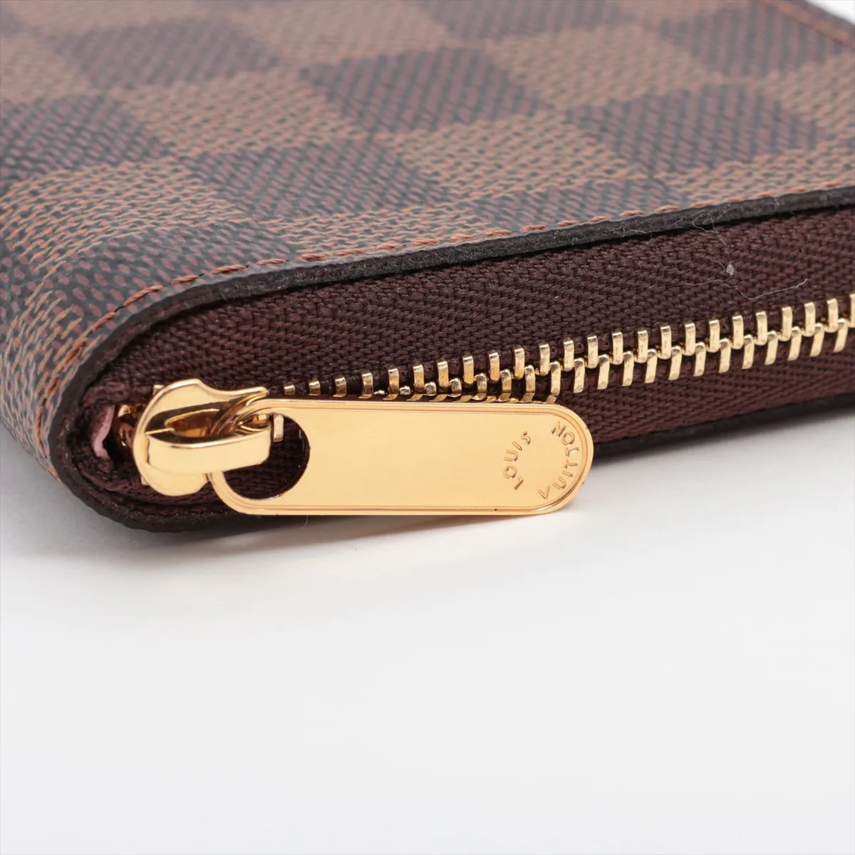 Damier Zippy Coin Purse N60213 Brown Coin Case (RFID detected) — view 10
