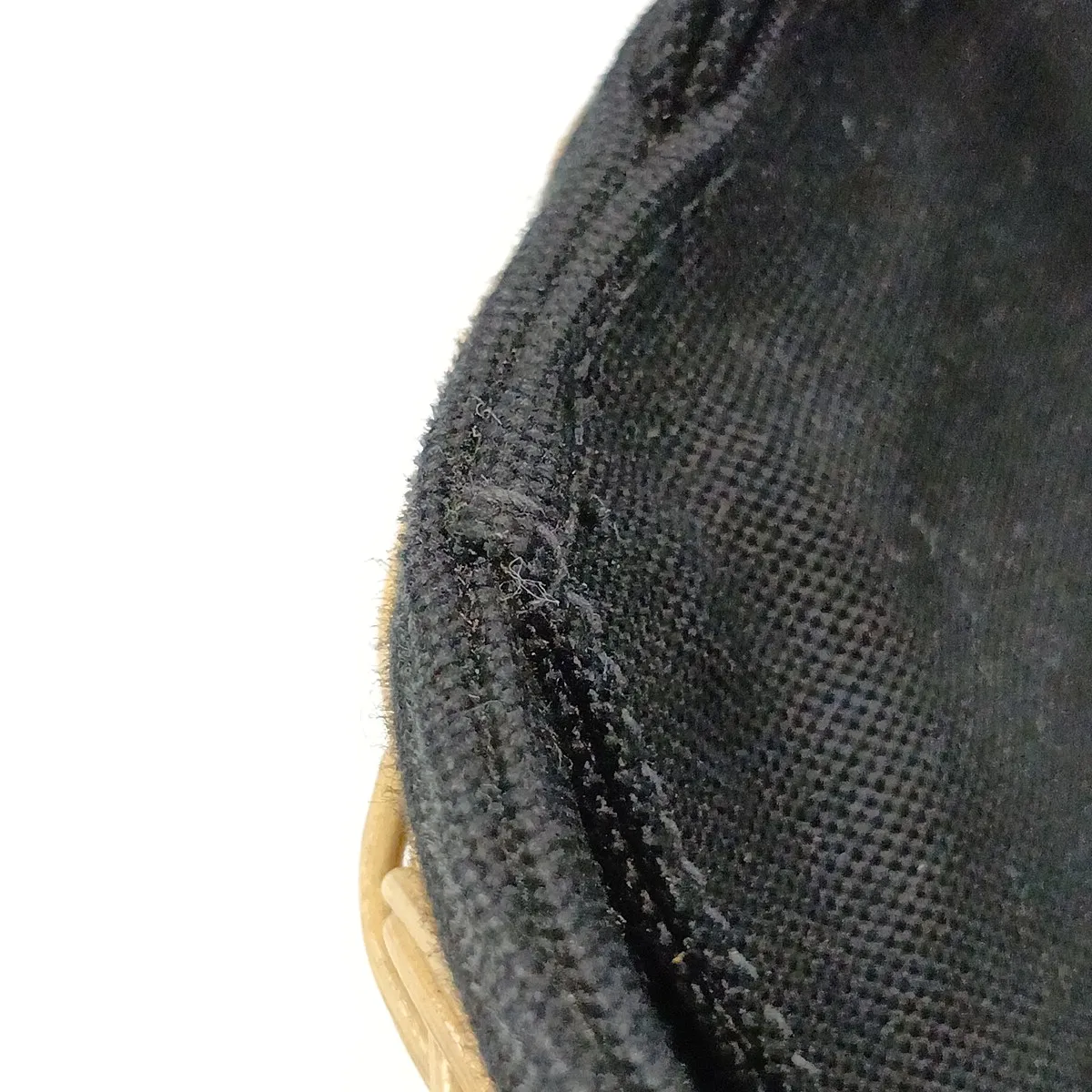 Canapa Rattan x Canvas 2-Way Handbag Beige x Black 1BG172 — view 13