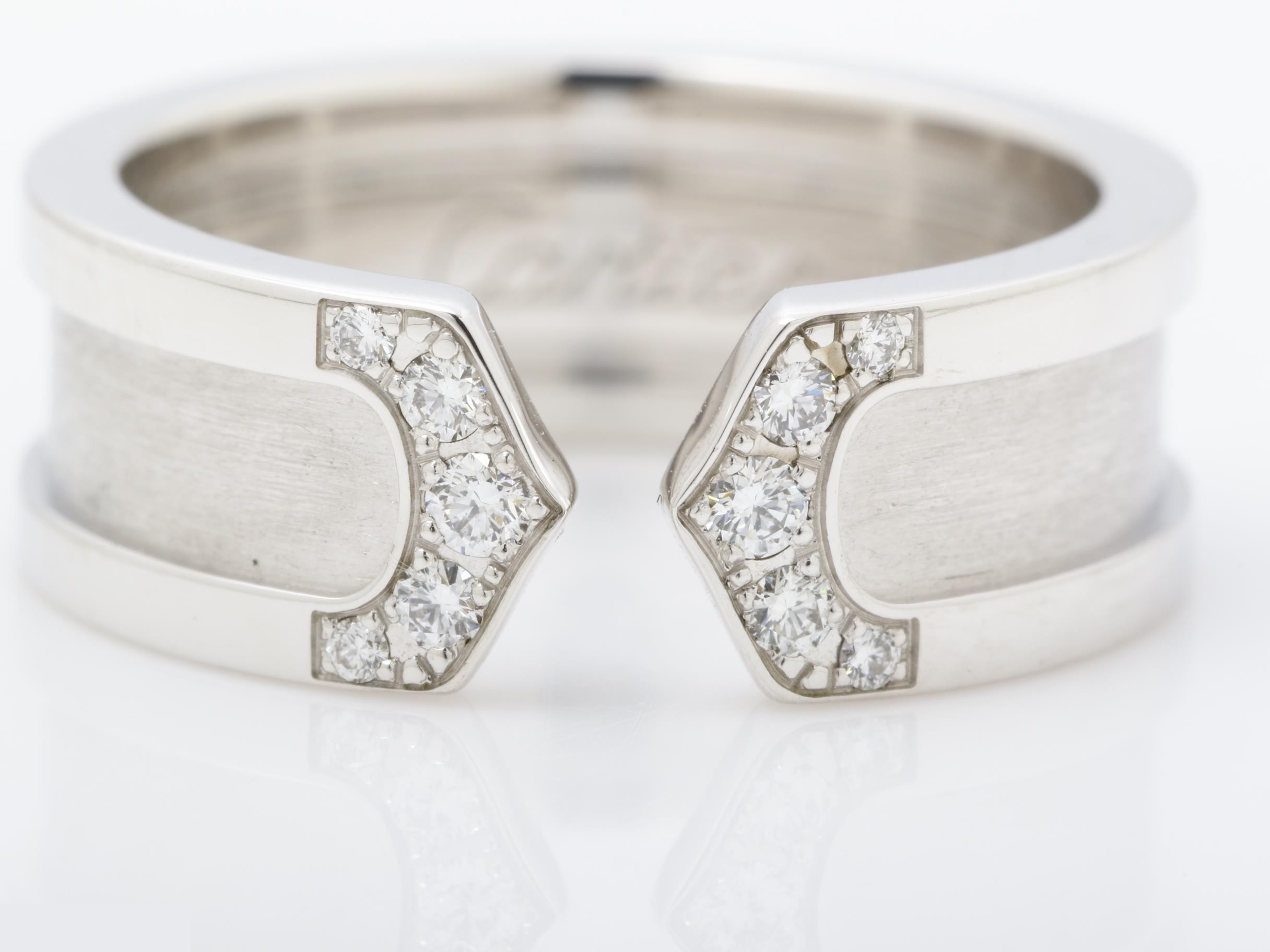 2C Motif (Precious Metal) Ring, 750WG, 6.5g, #47 — view 2