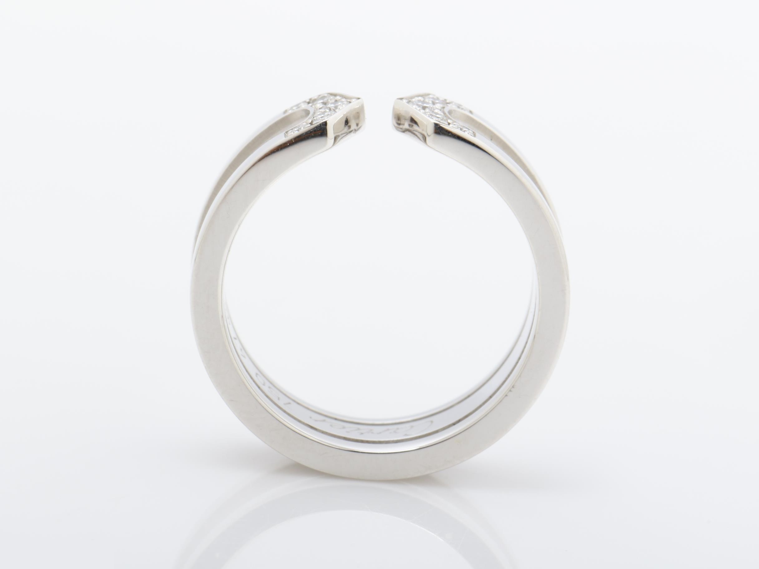 2C Motif (Precious Metal) Ring, 750WG, 6.5g, #47 — view 5