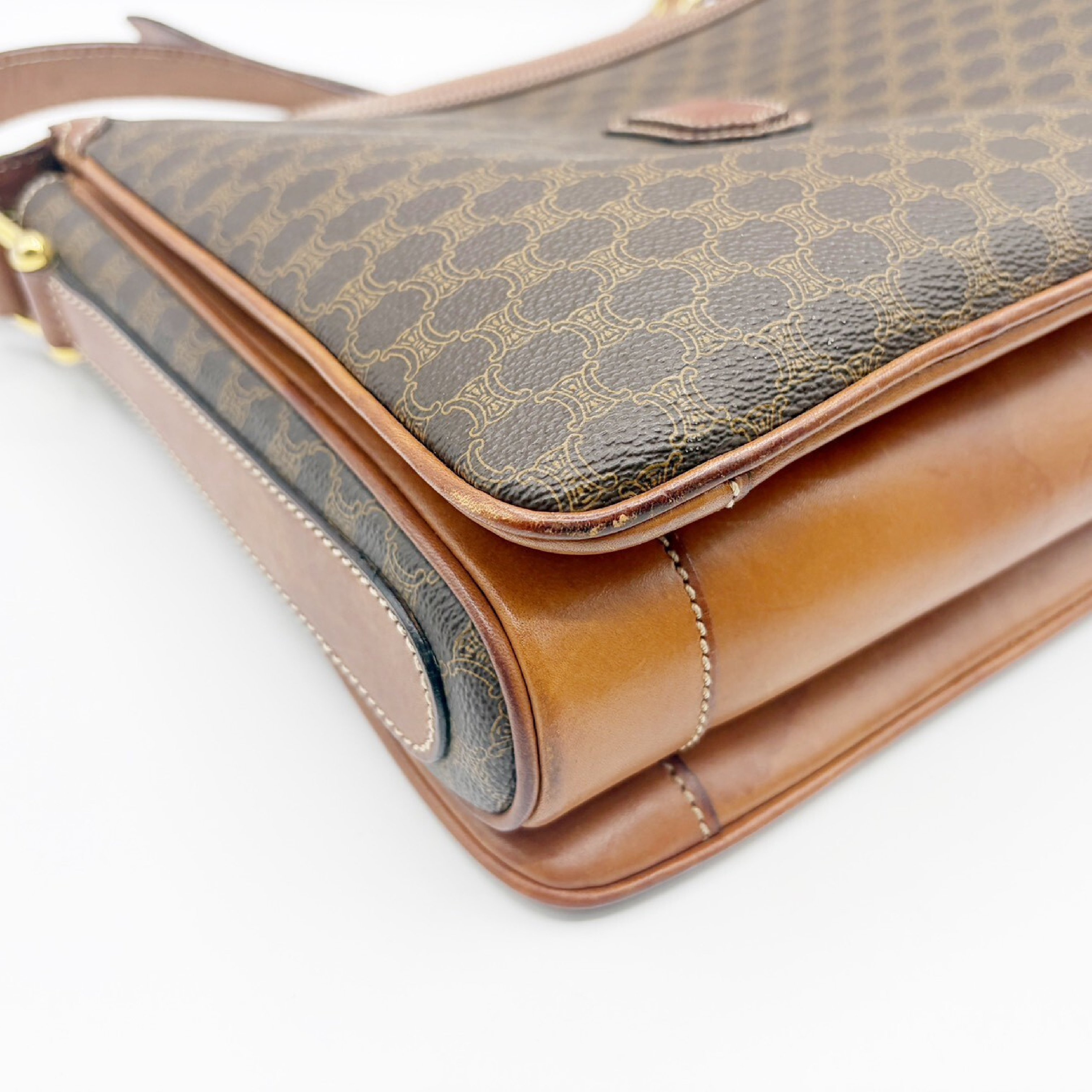 Macadam PVC Leather Brown Shoulder Bag — view 5