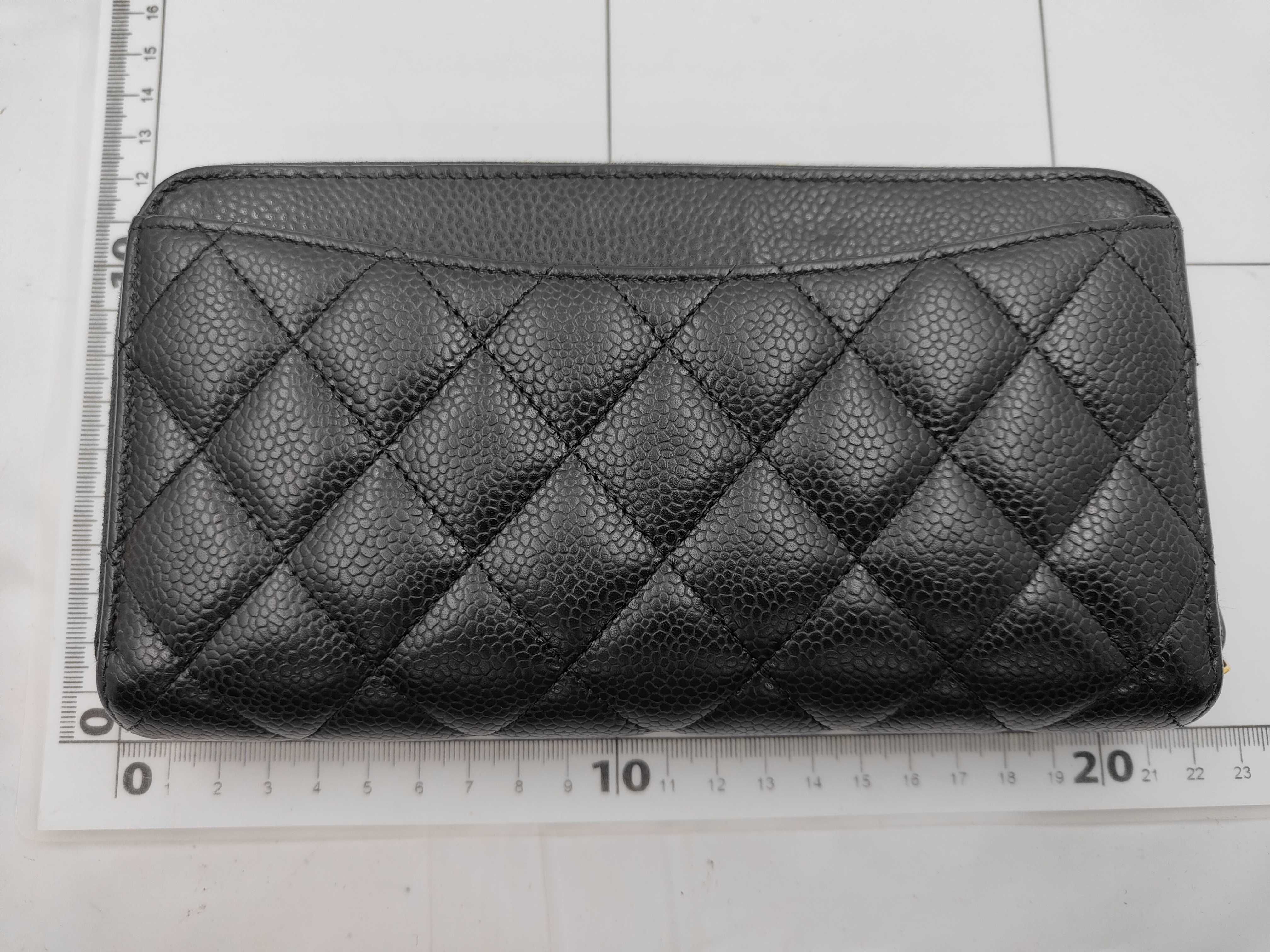 Caviar Skin Wallet, Black, Serial Number 31 — view 2