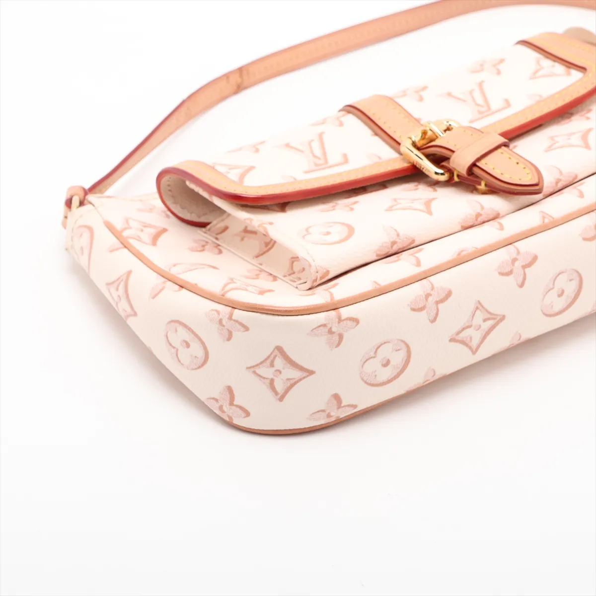 Monogram Maxi Pochette Accessoires M20920 Beige (RFID detected) — view 4