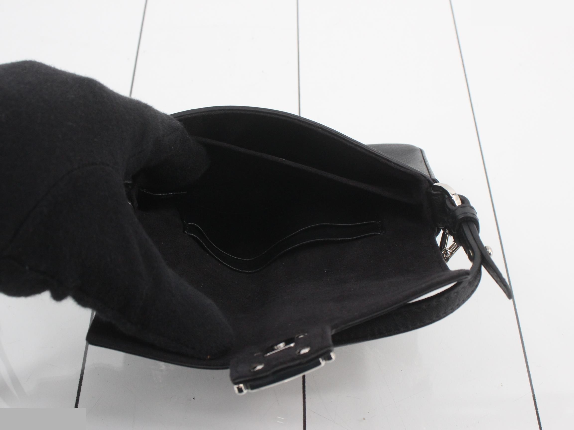 Leather Bucket 2-Way Shoulder Bag — view 4