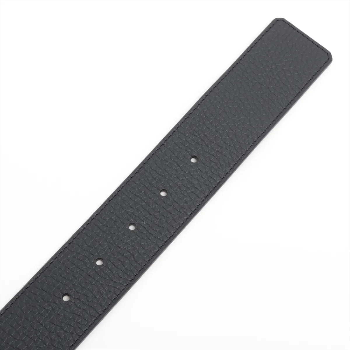 M0333 Belt LV Damier 40MM Reversible JJ2282 Belt 85 GP x Leather Black x Gray — view 3