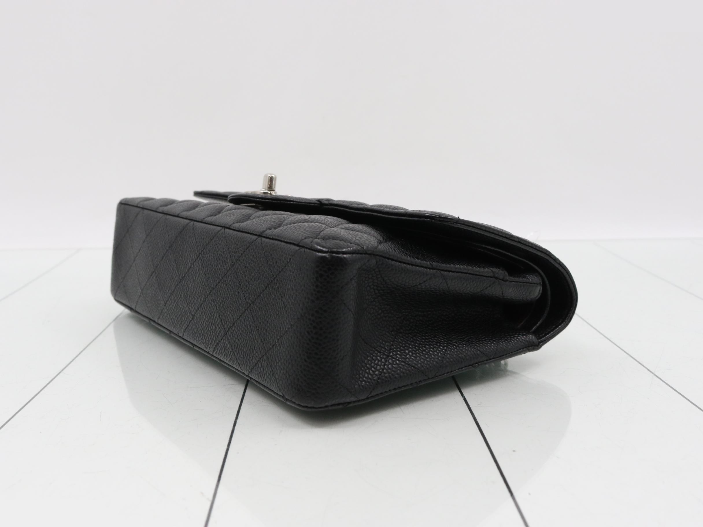 Caviar Double Flap 25 Shoulder Bag (with seal) — view 6