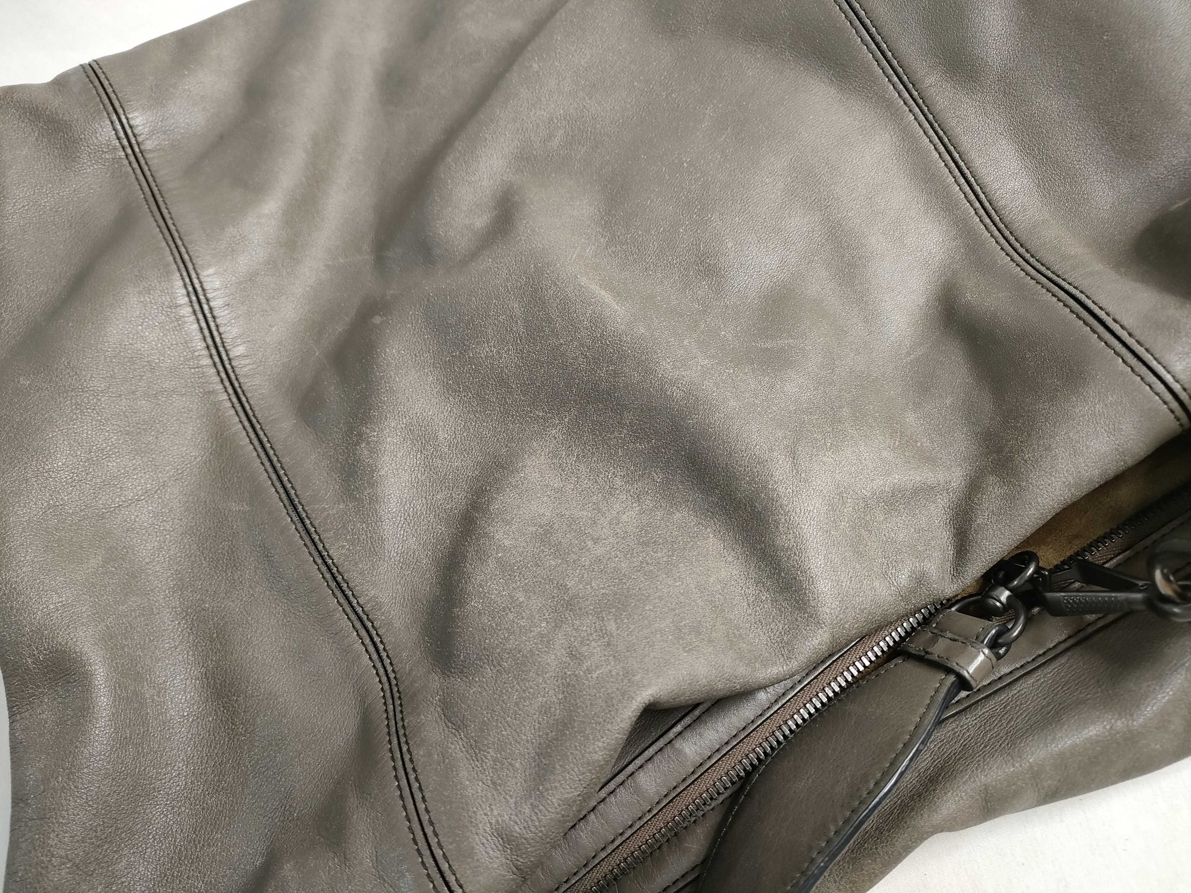 Intrecciato Leather Shoulder Bag — view 15
