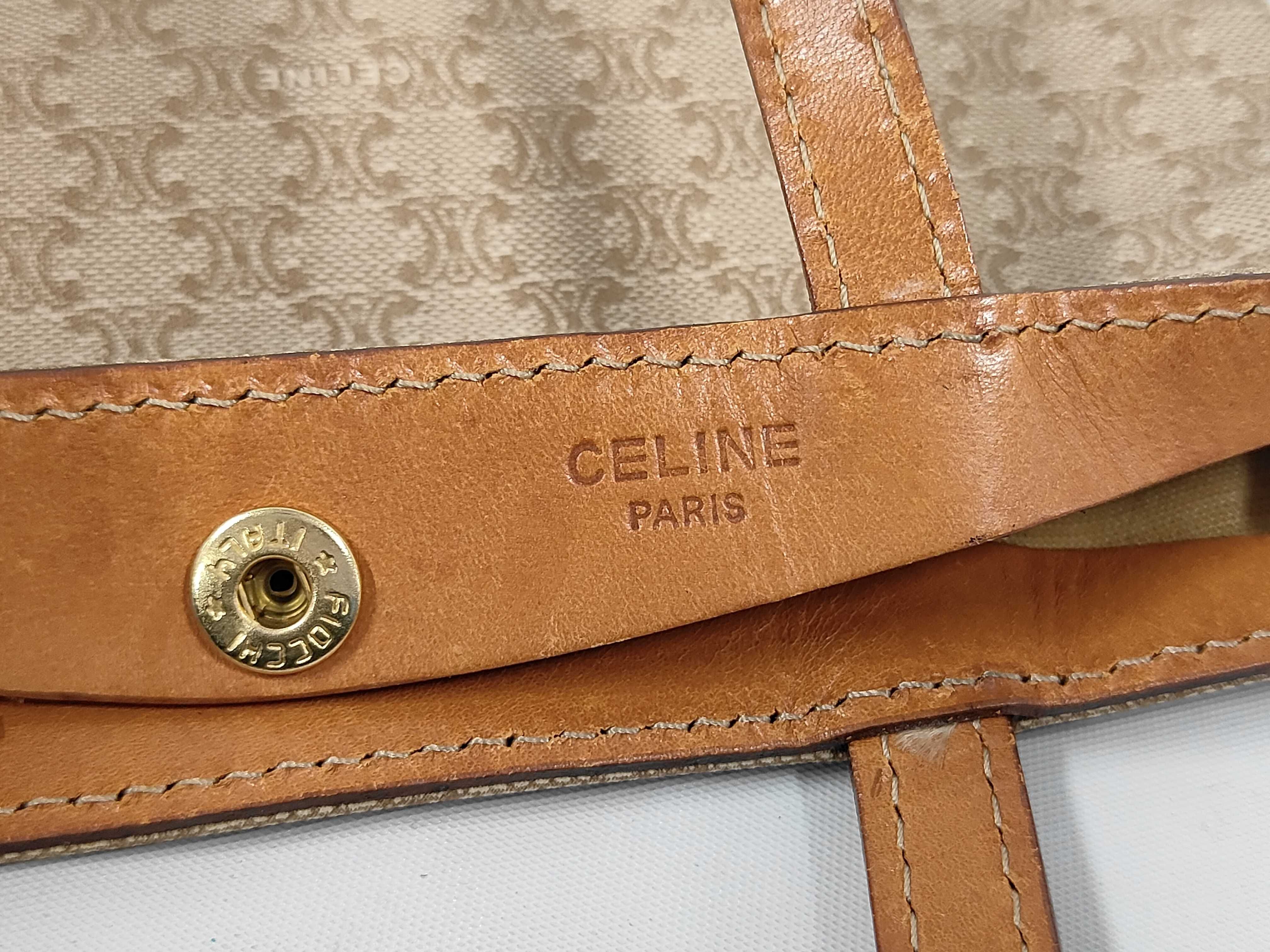 Old Vintage Macadam Tote Bag Handbag — view 7