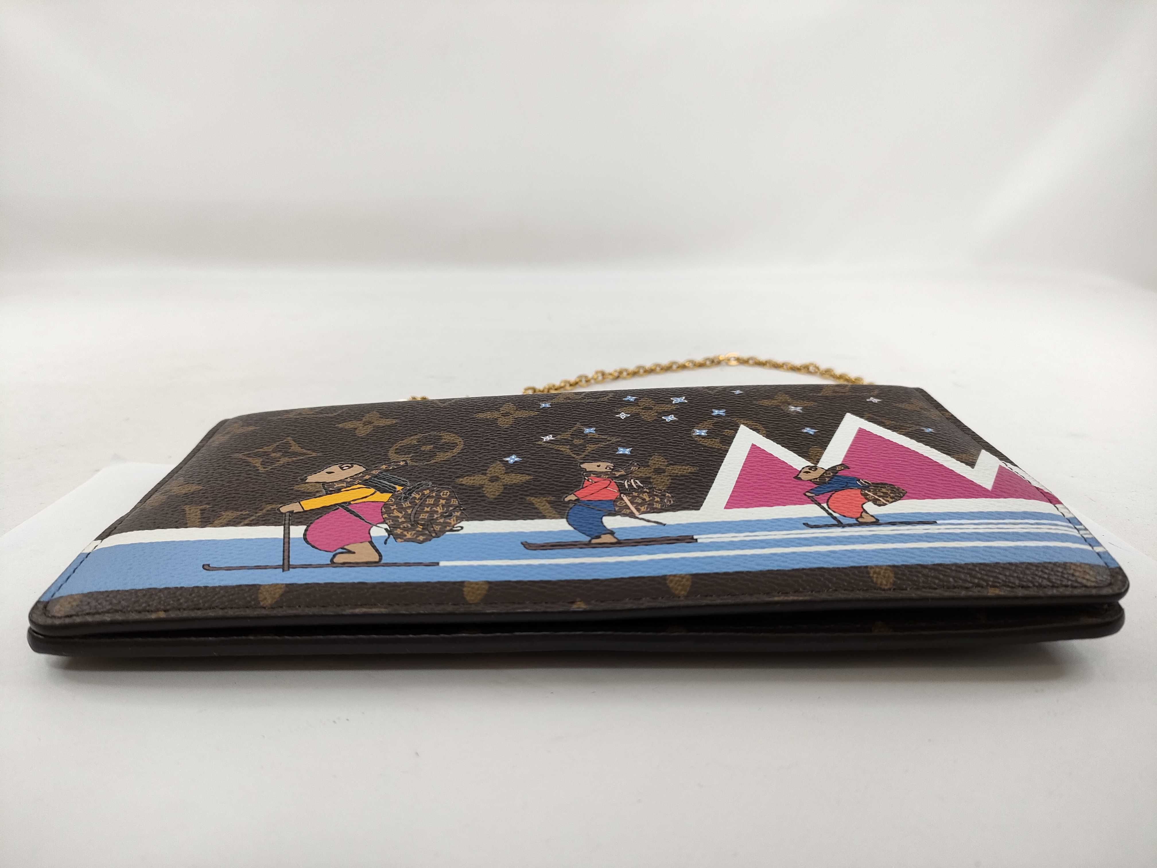 Monogram Pochette Weekend Christmas Wallet — view 3
