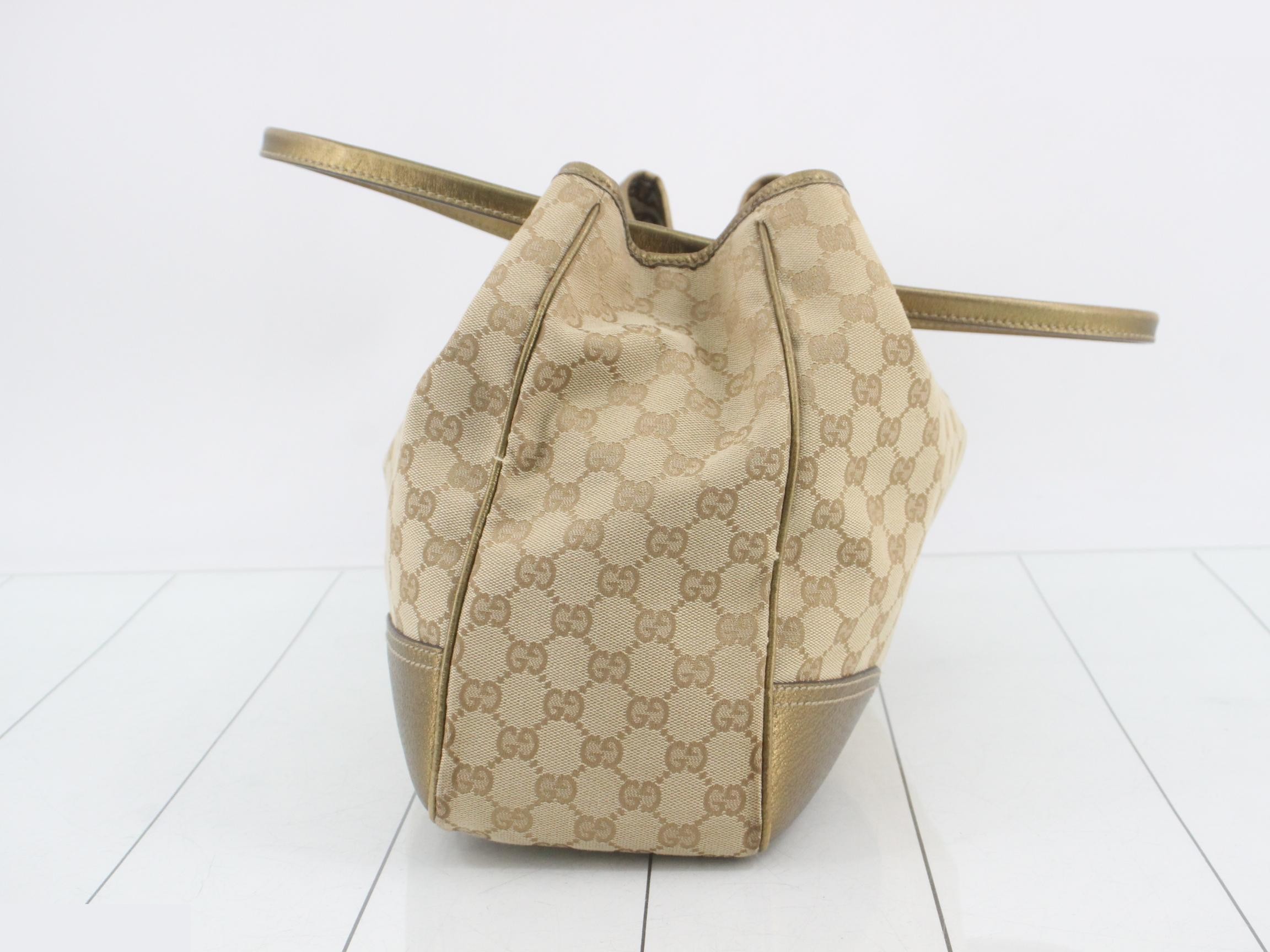 GG Canvas Ribbon Tote Bag with Dust Bag — view 3