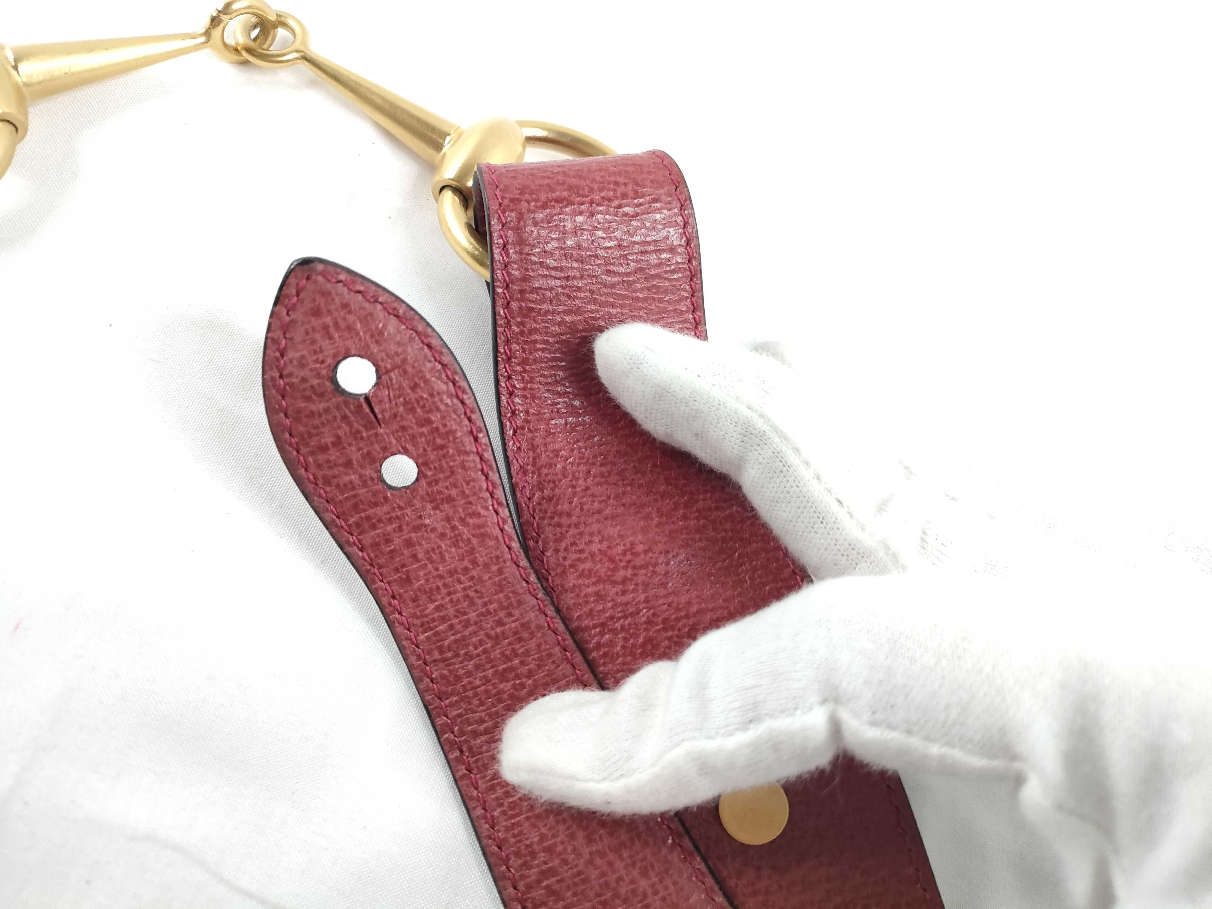 037.194.0813 Gancini 70.28 Leather Red Belt — view 4