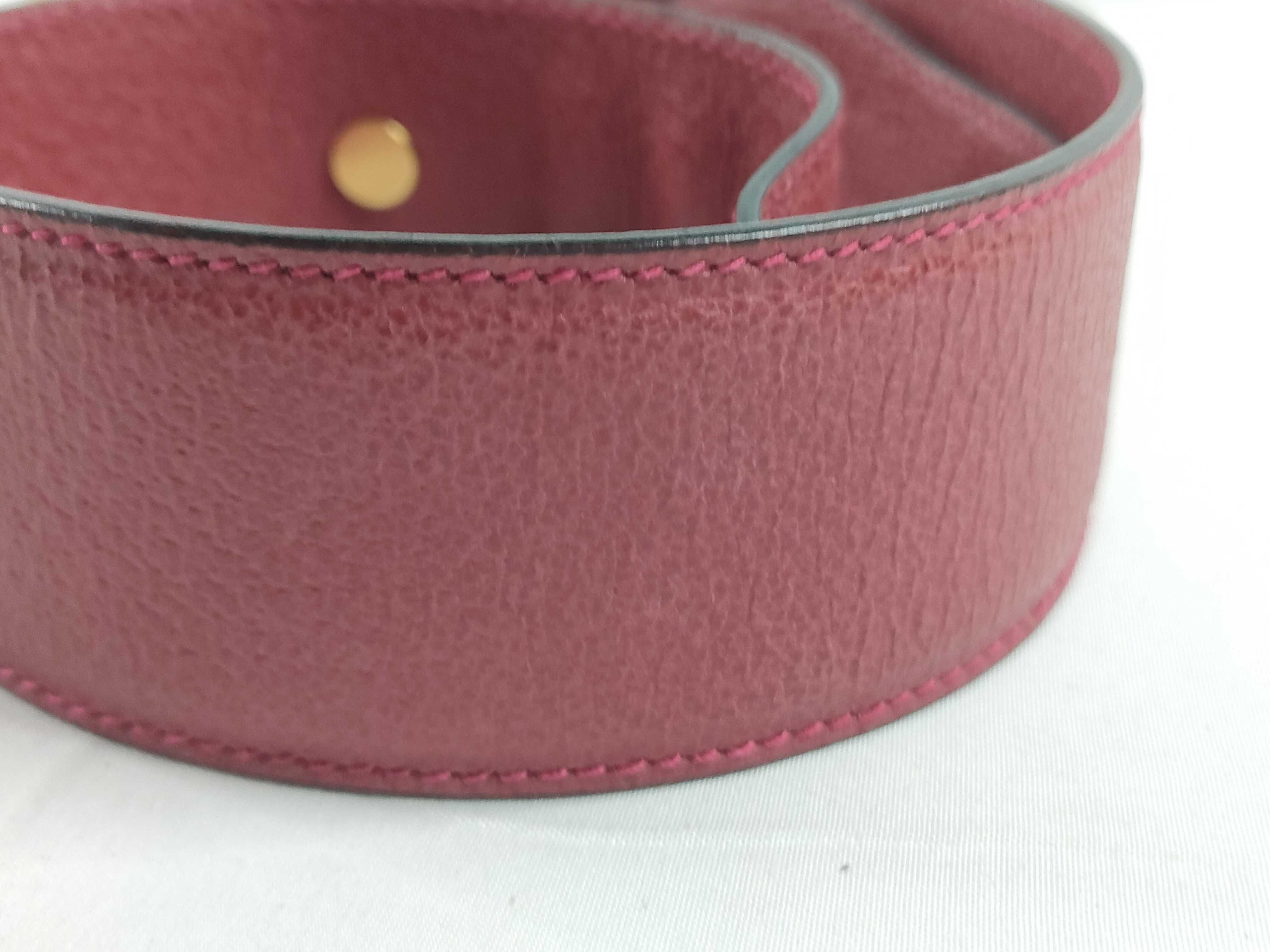 037.194.0813 Gancini 70.28 Leather Red Belt — view 8