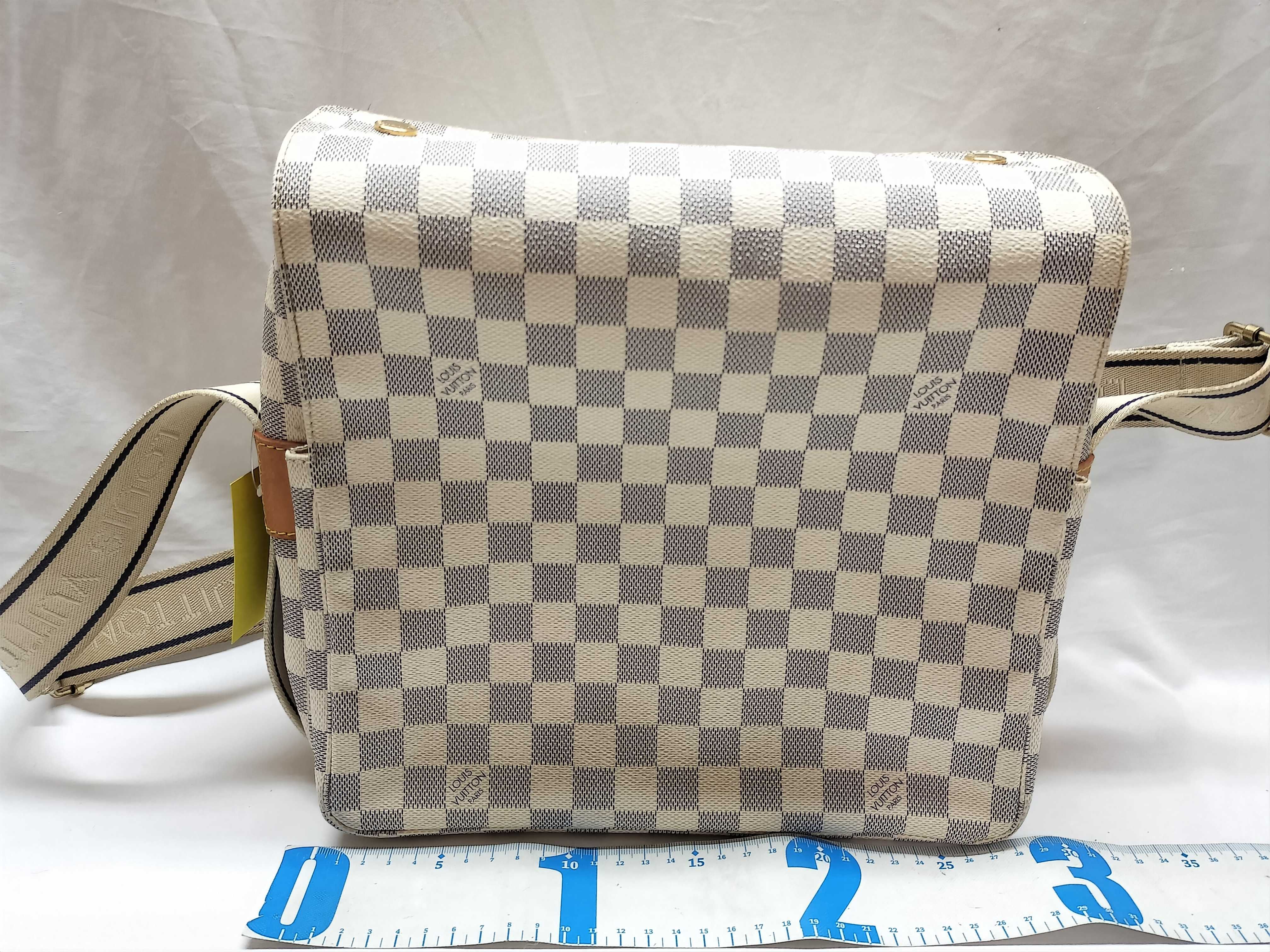 Damier Azur N51189 Naviglio Shoulder Bag — view 2