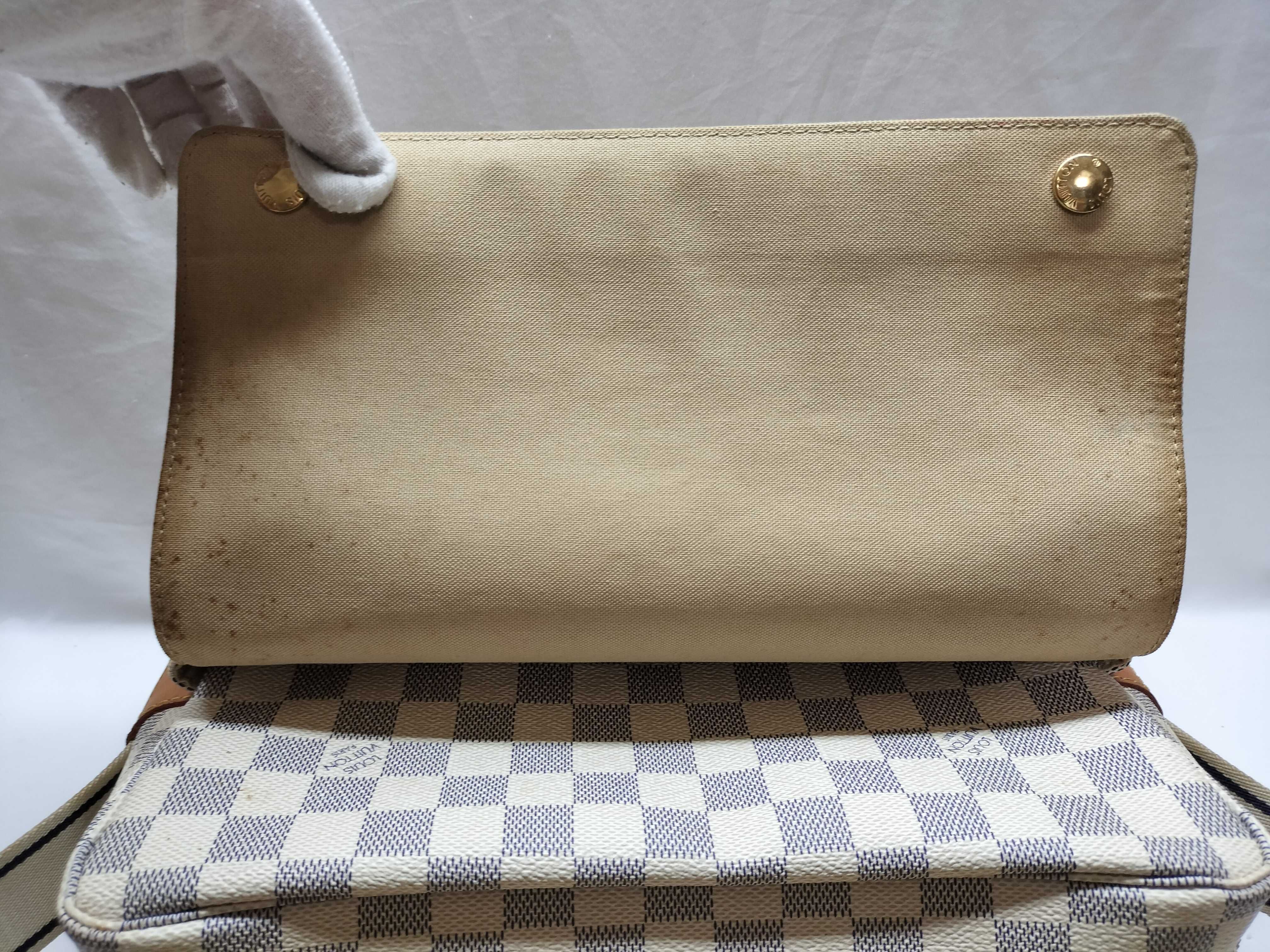 Damier Azur N51189 Naviglio Shoulder Bag — view 11