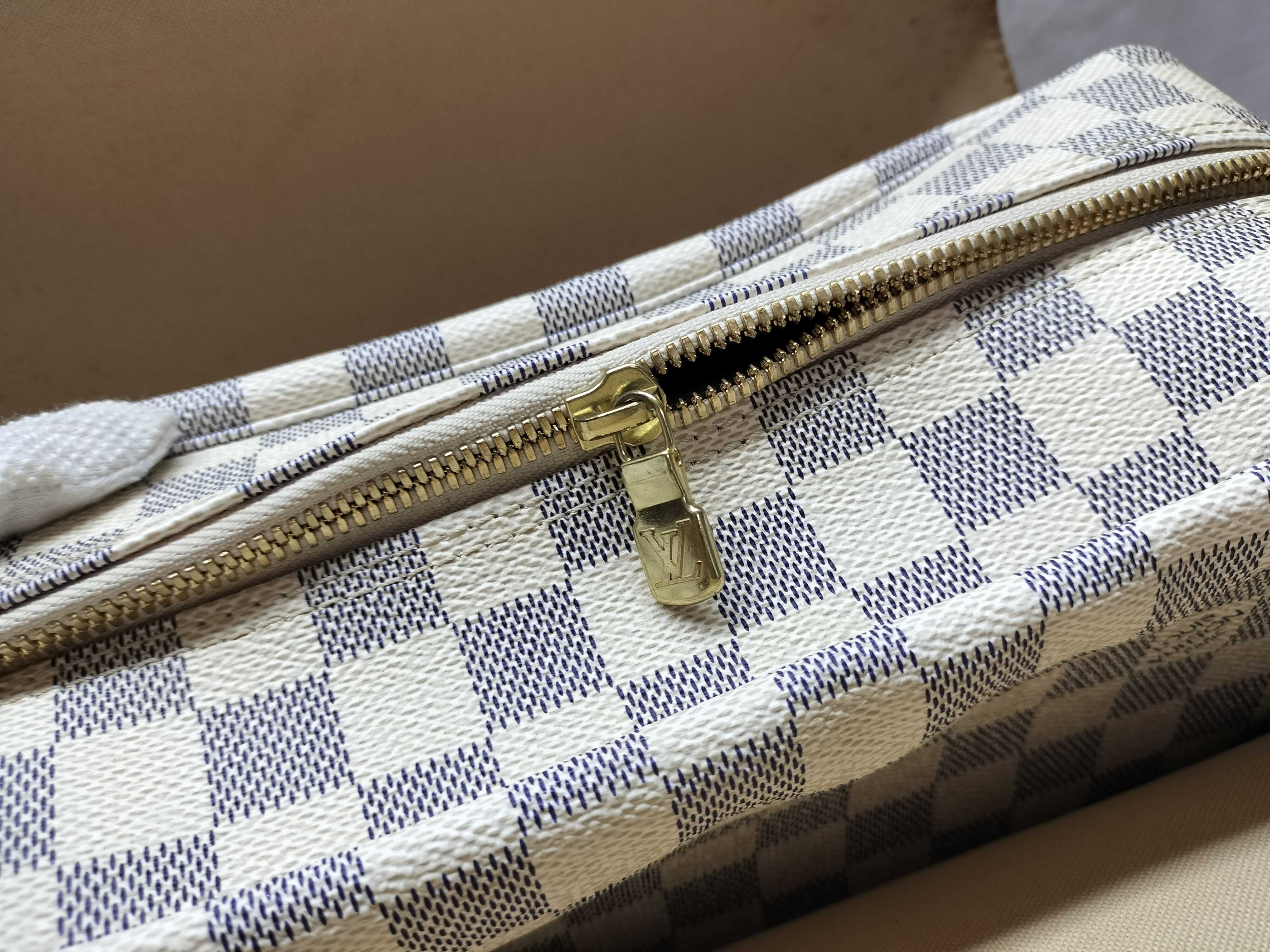 Damier Azur N51189 Naviglio Shoulder Bag — view 12