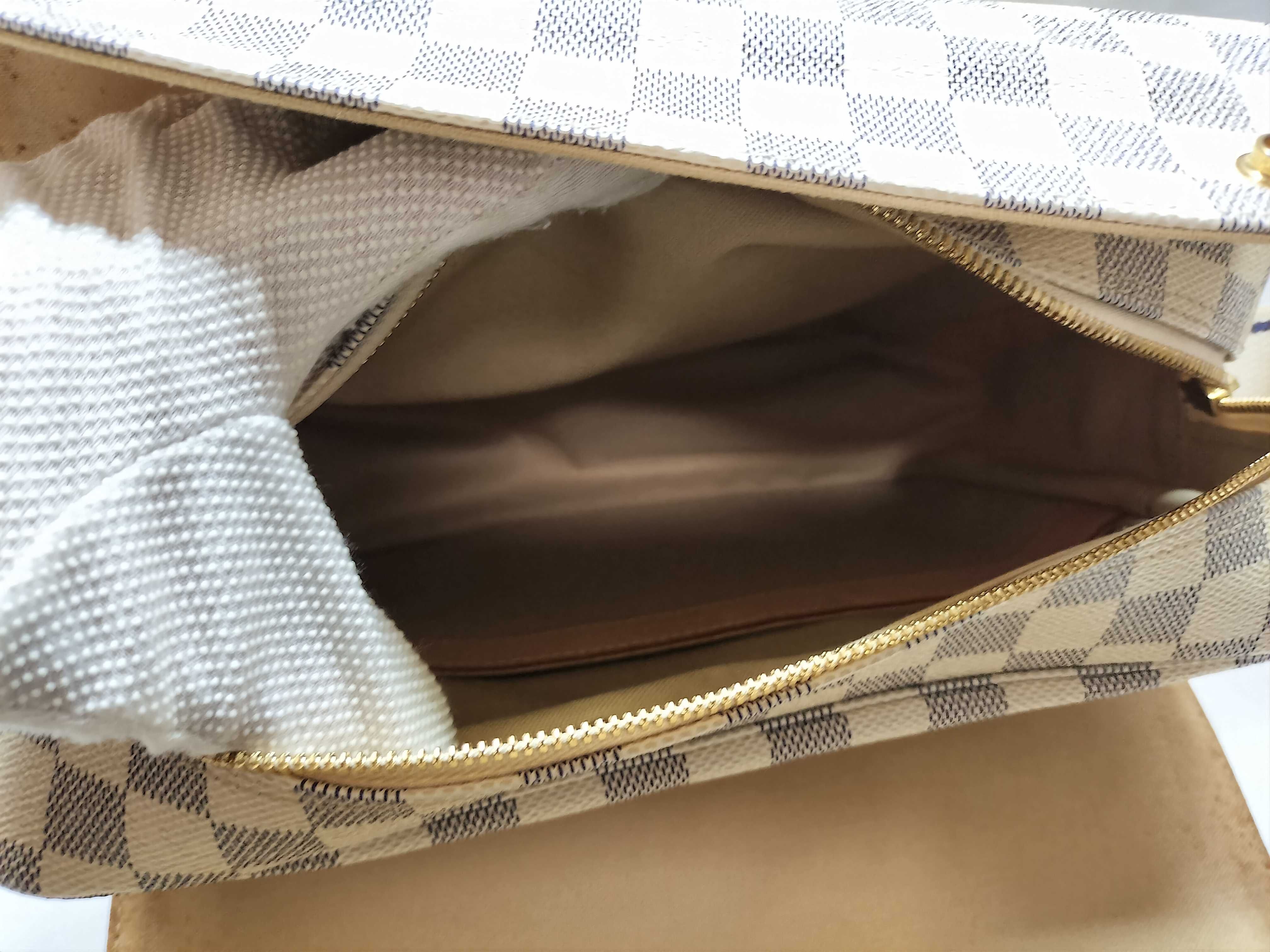 Damier Azur N51189 Naviglio Shoulder Bag — view 13