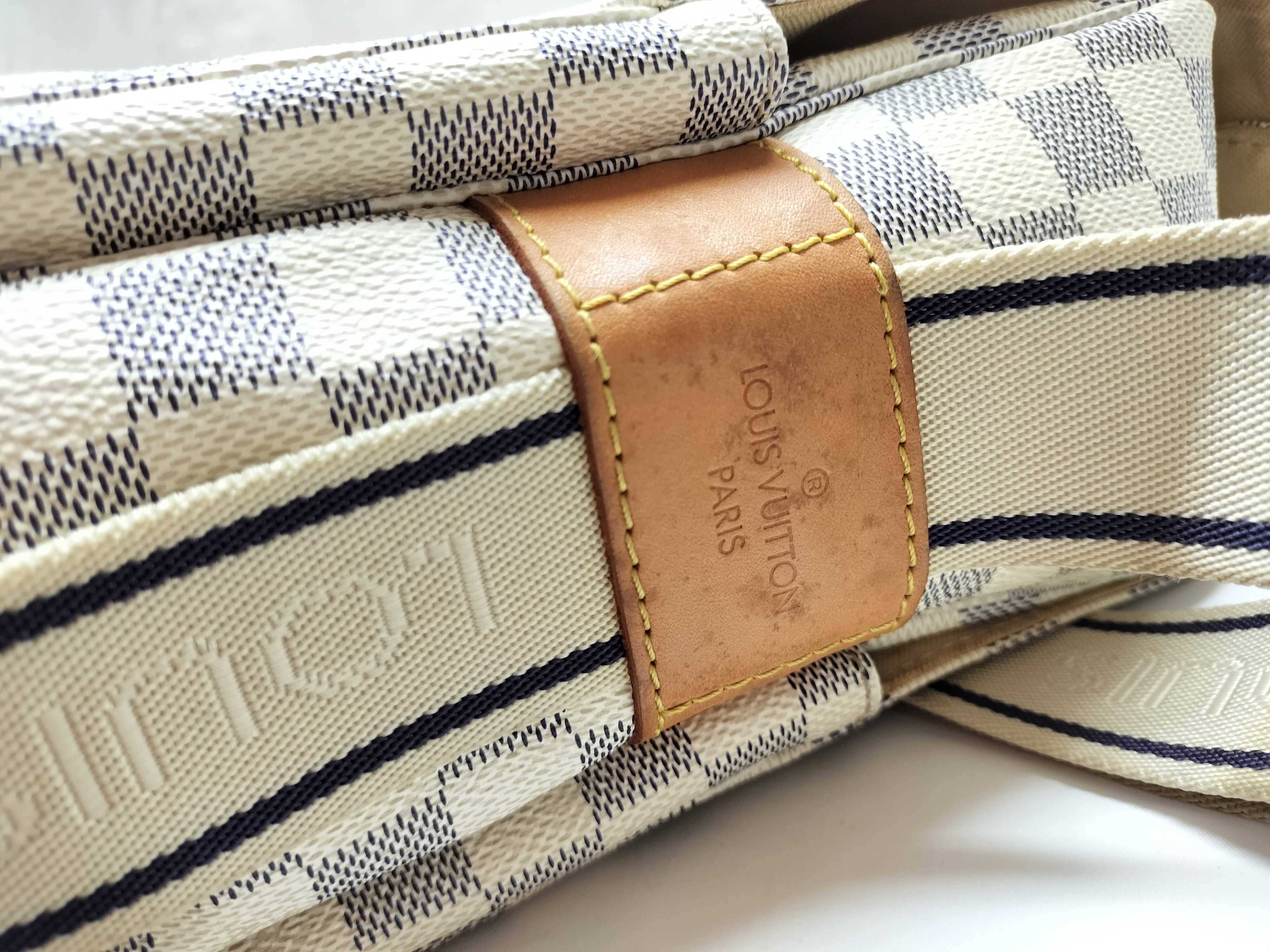 Damier Azur N51189 Naviglio Shoulder Bag — view 6
