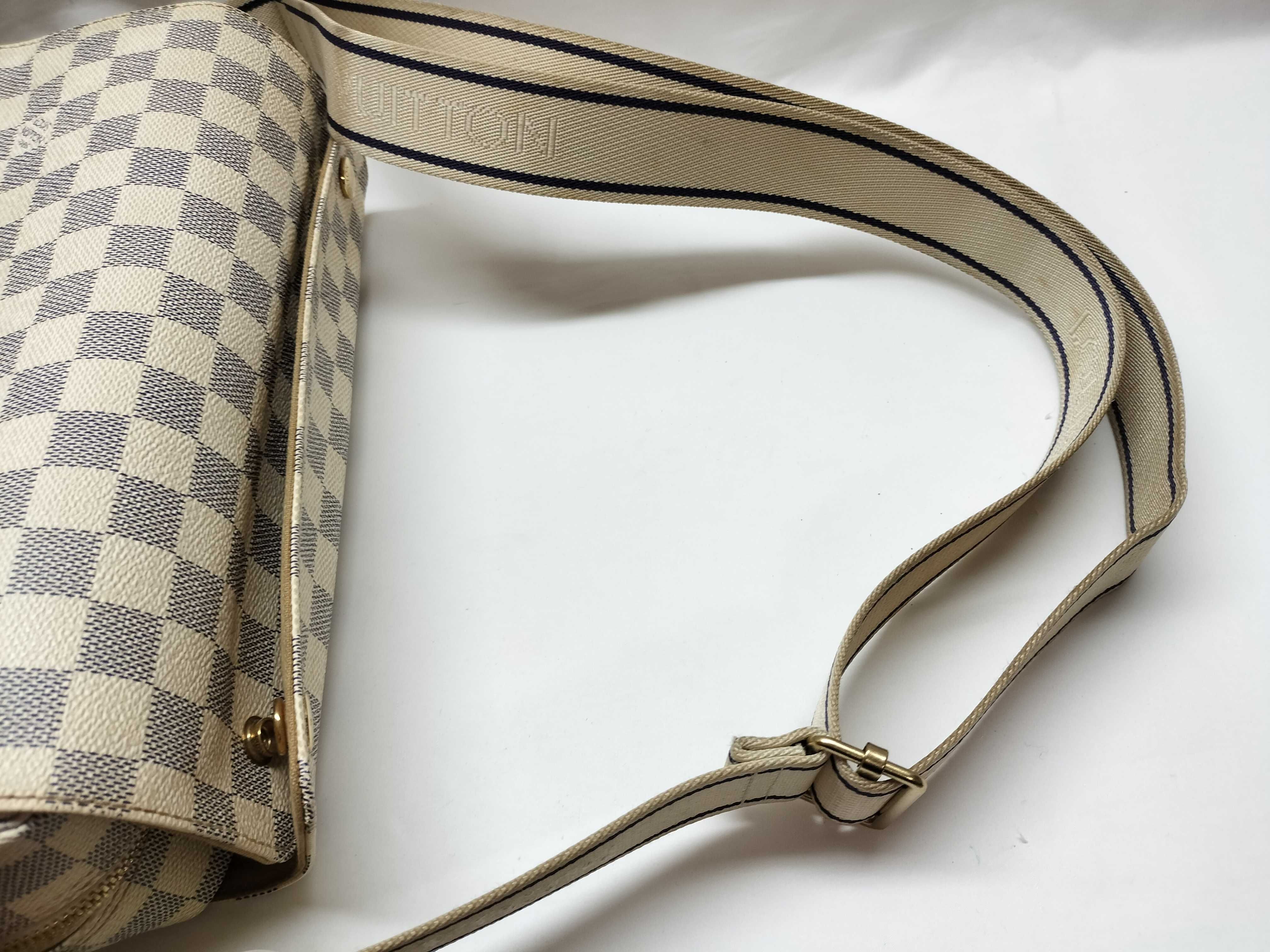 Damier Azur N51189 Naviglio Shoulder Bag — view 7