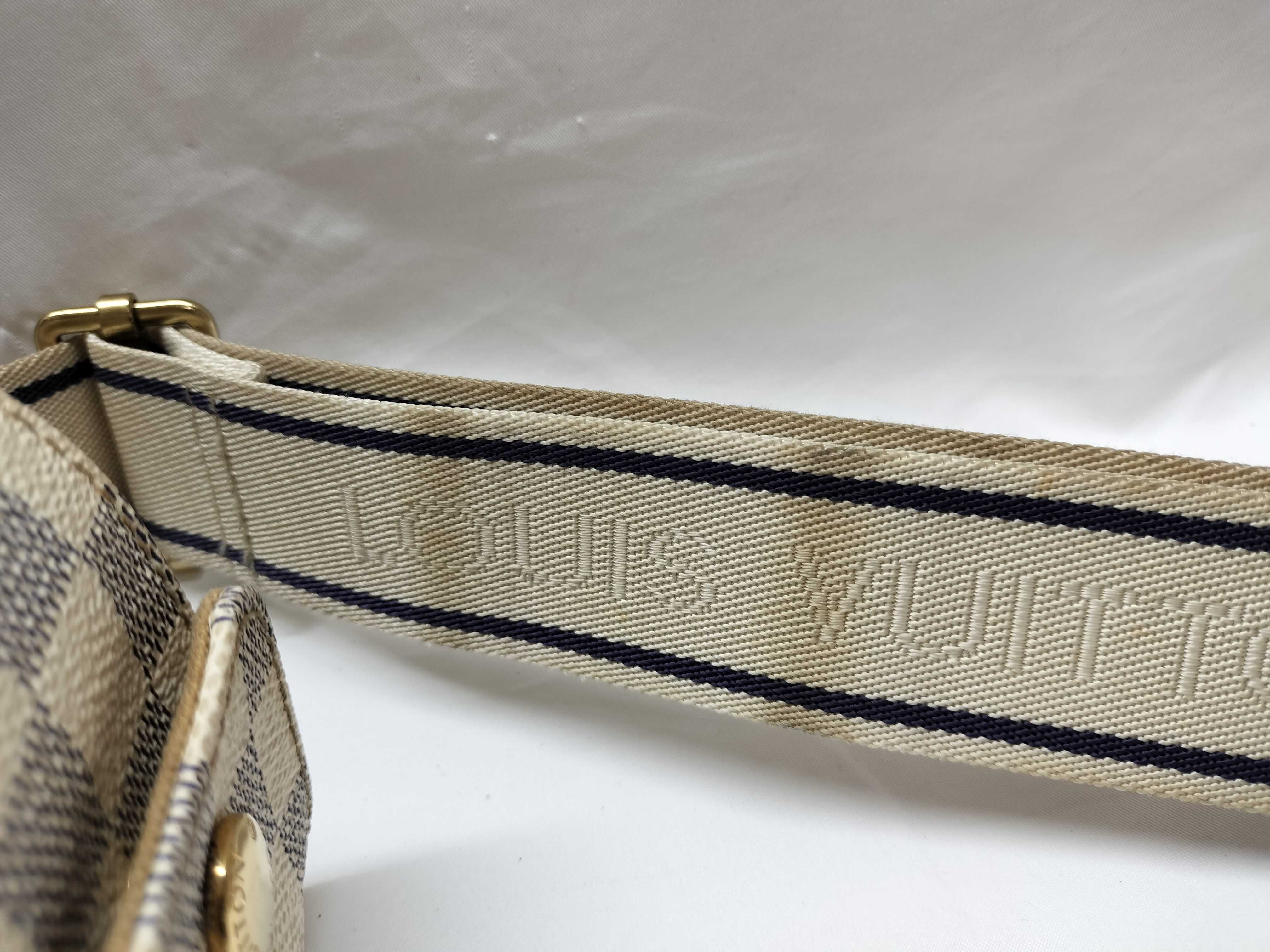 Damier Azur N51189 Naviglio Shoulder Bag — view 9