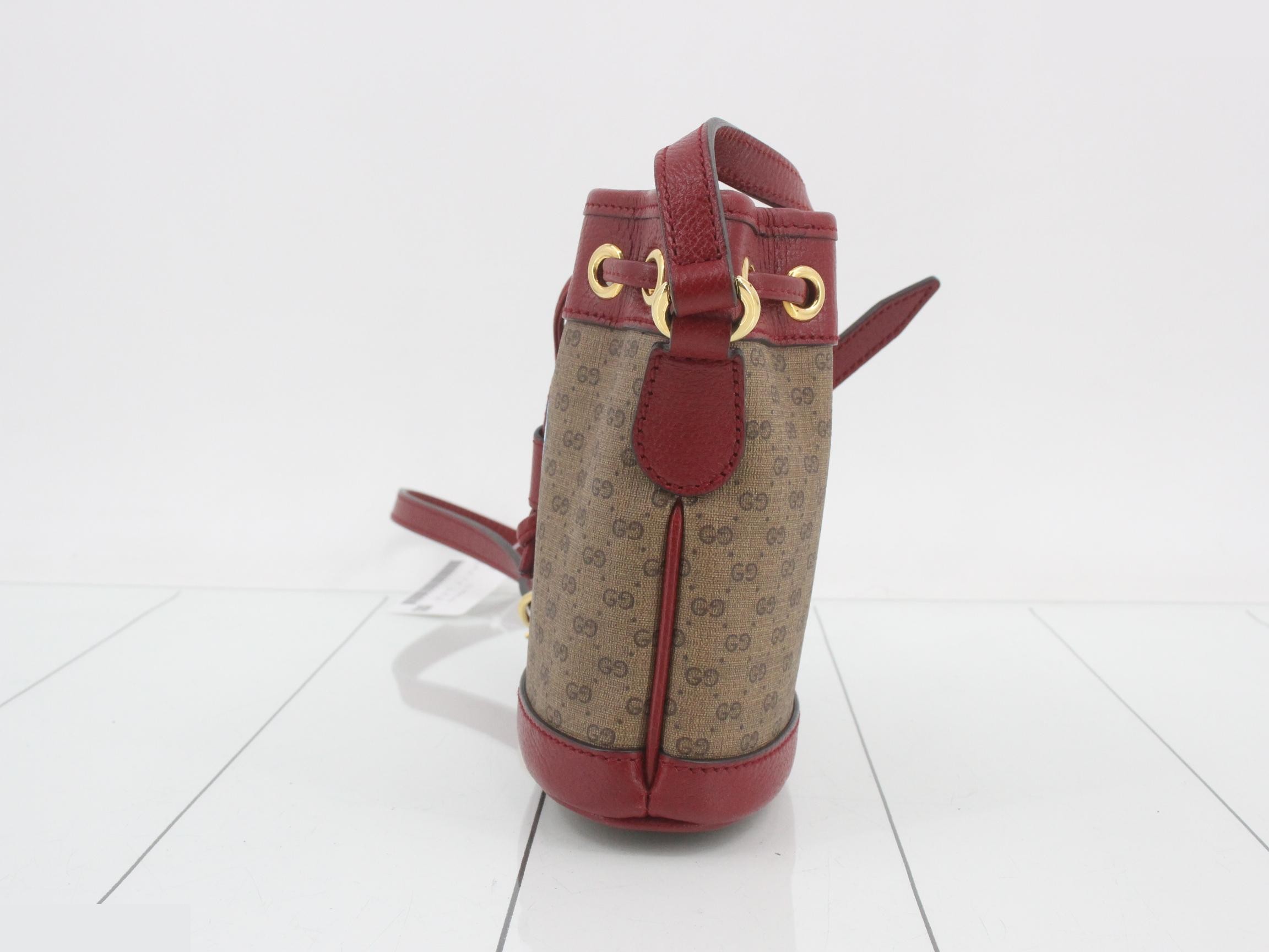 Micro GG Supreme Drawstring Bag - Doraemon Shoulder Bag — view 3