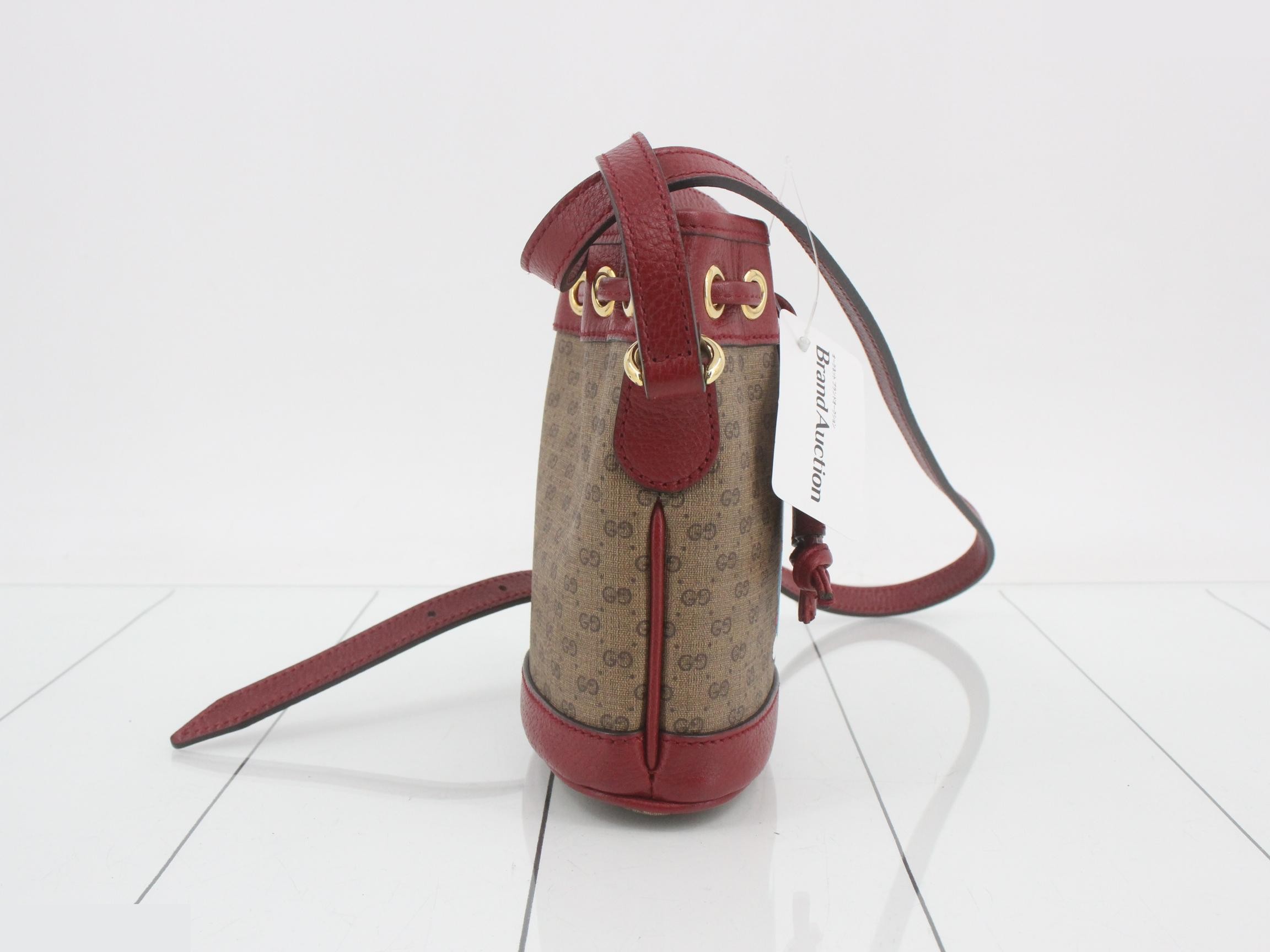 Micro GG Supreme Drawstring Bag - Doraemon Shoulder Bag — view 4