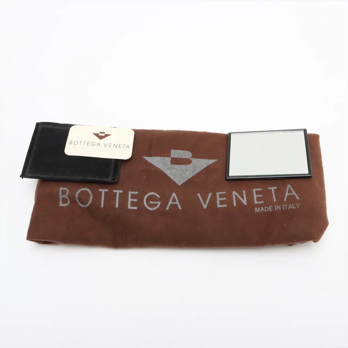 Intrecciato Leather Shoulder Bag Brown — view 15