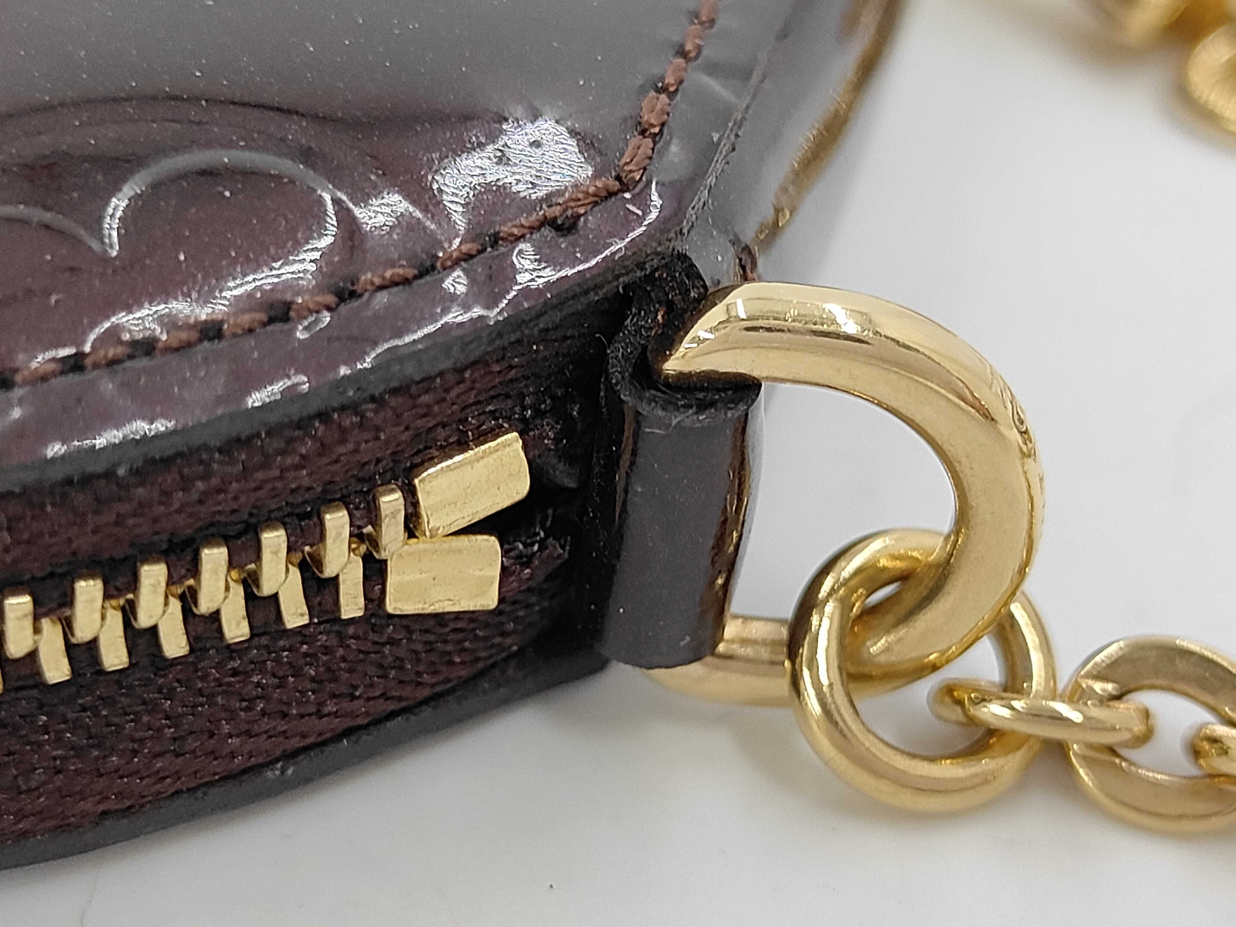 Monogram Vernis Portemonnaie Chapeau M91413 Coin Case — view 5