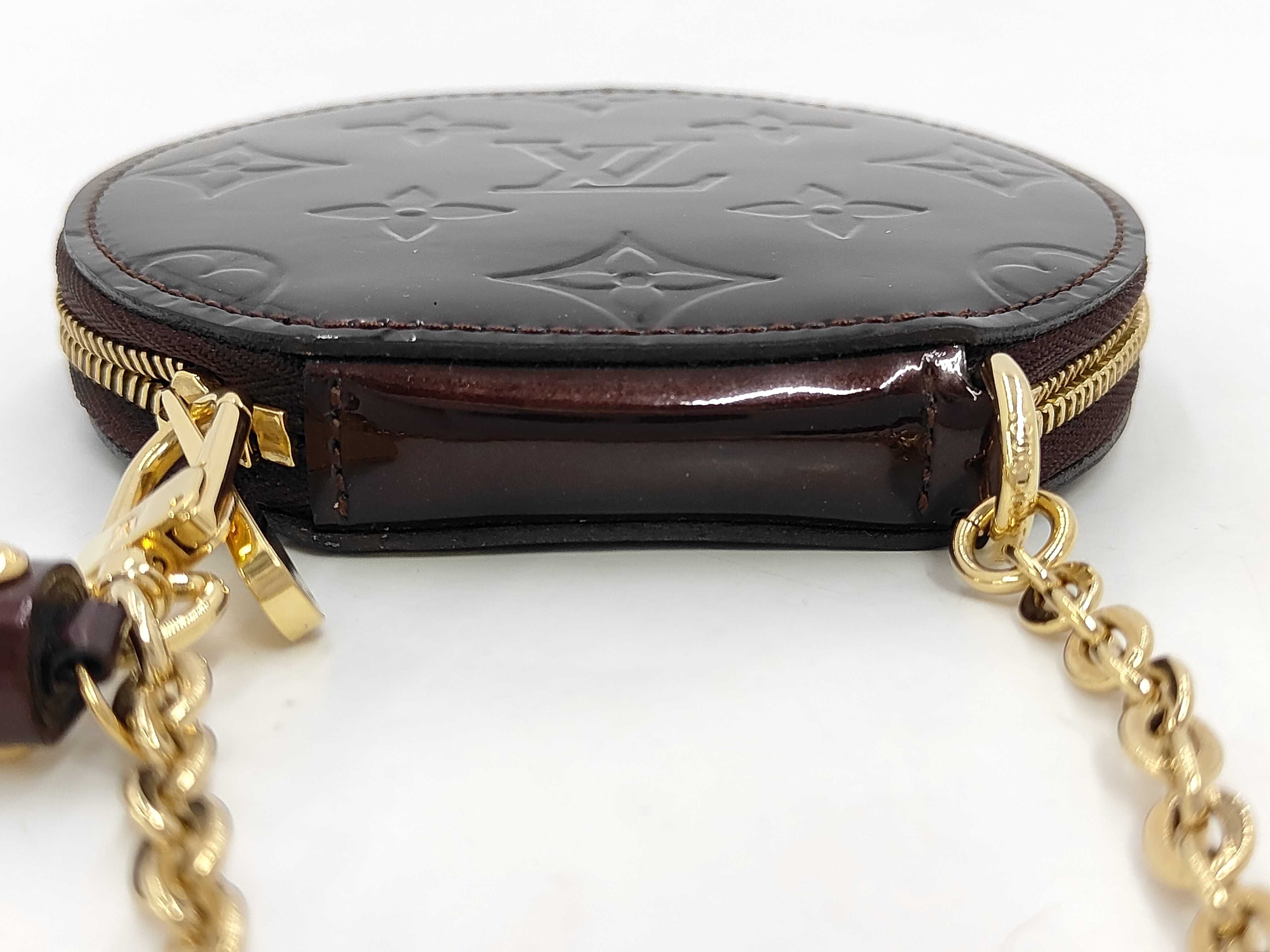 Monogram Vernis Portemonnaie Chapeau M91413 Coin Case — view 6