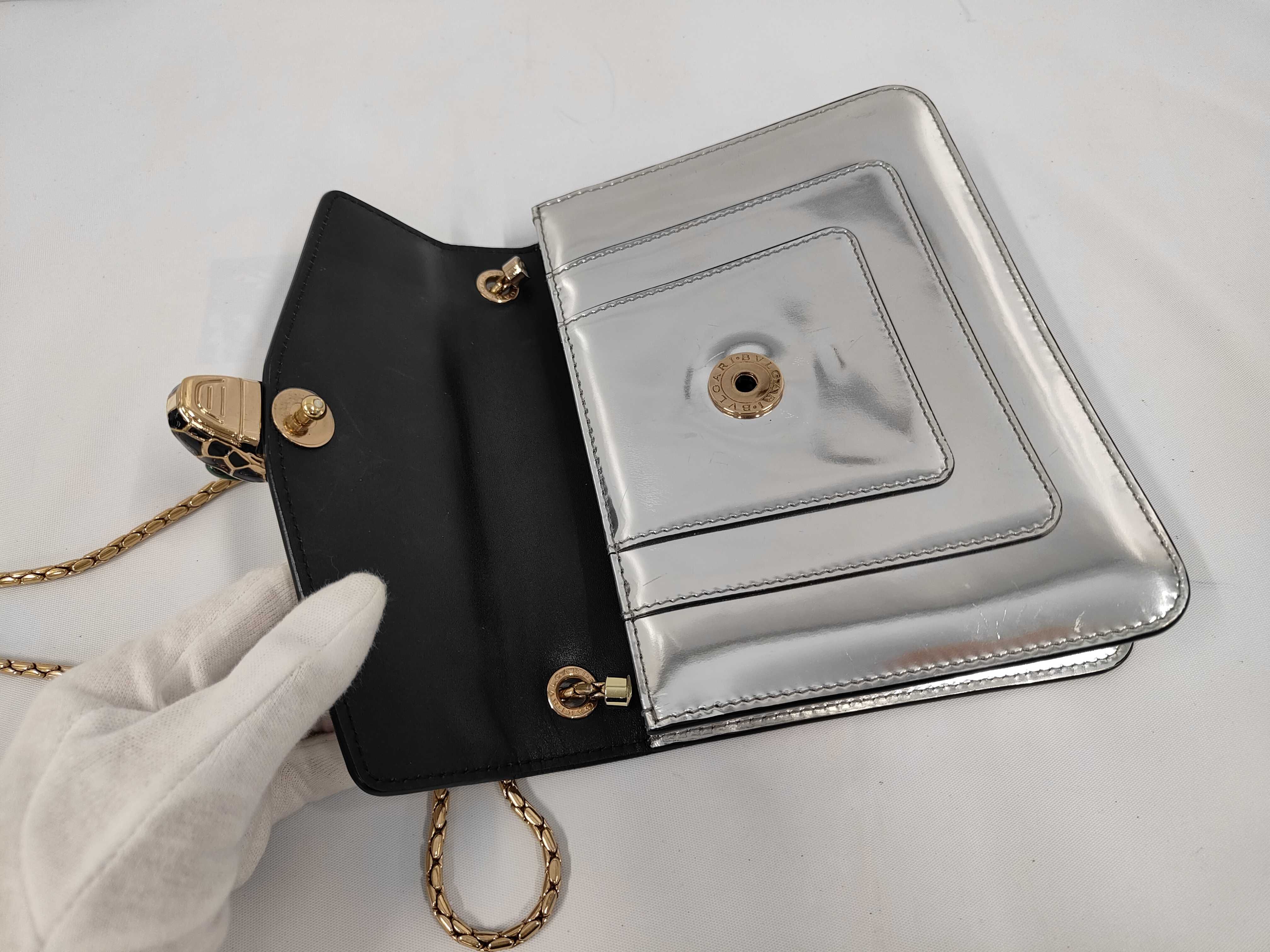 Serpenti Forever Chain Shoulder Bag — view 6