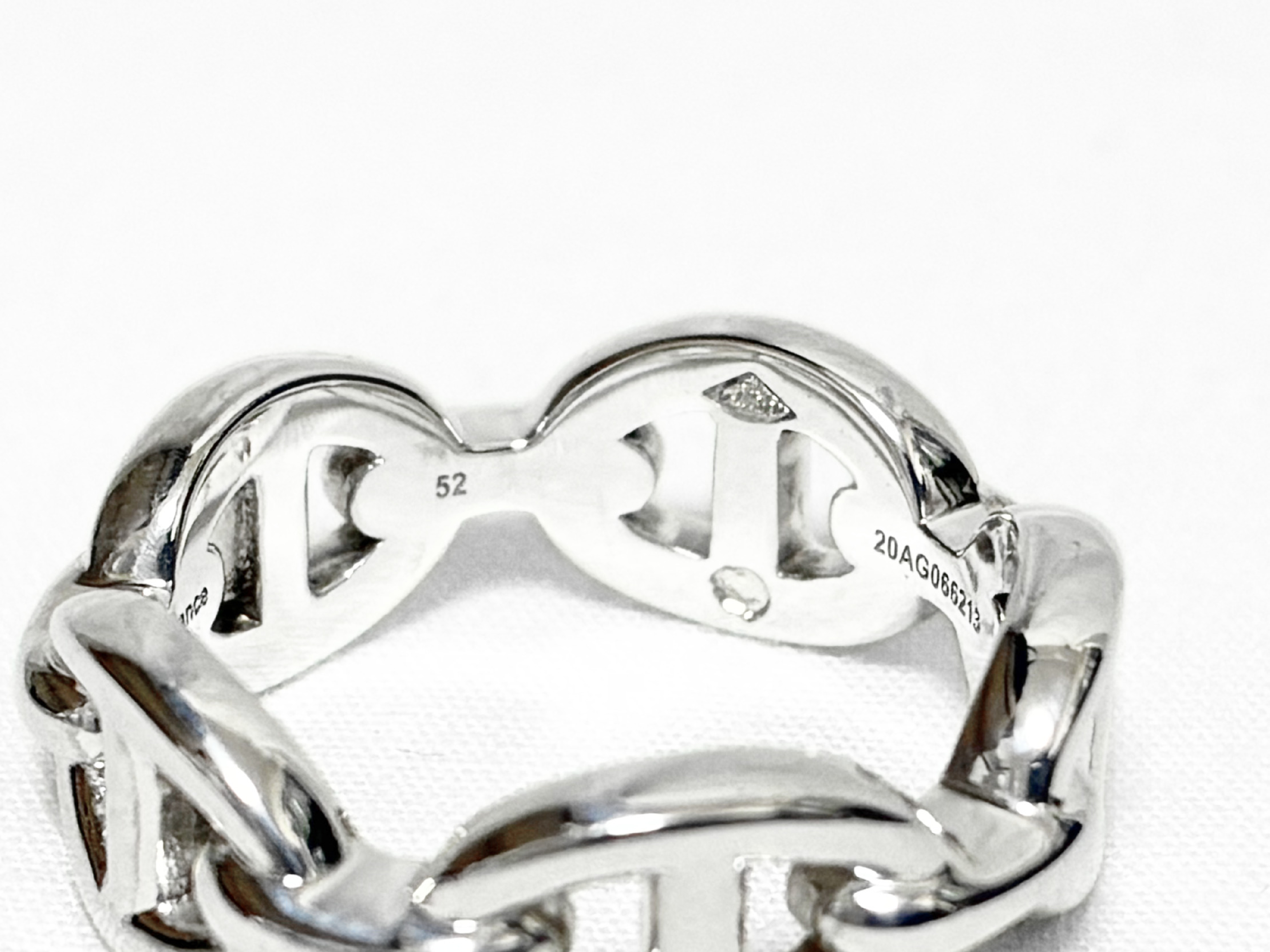 Chaine d'Ancre Ring, Silver, Size #51 — view 4
