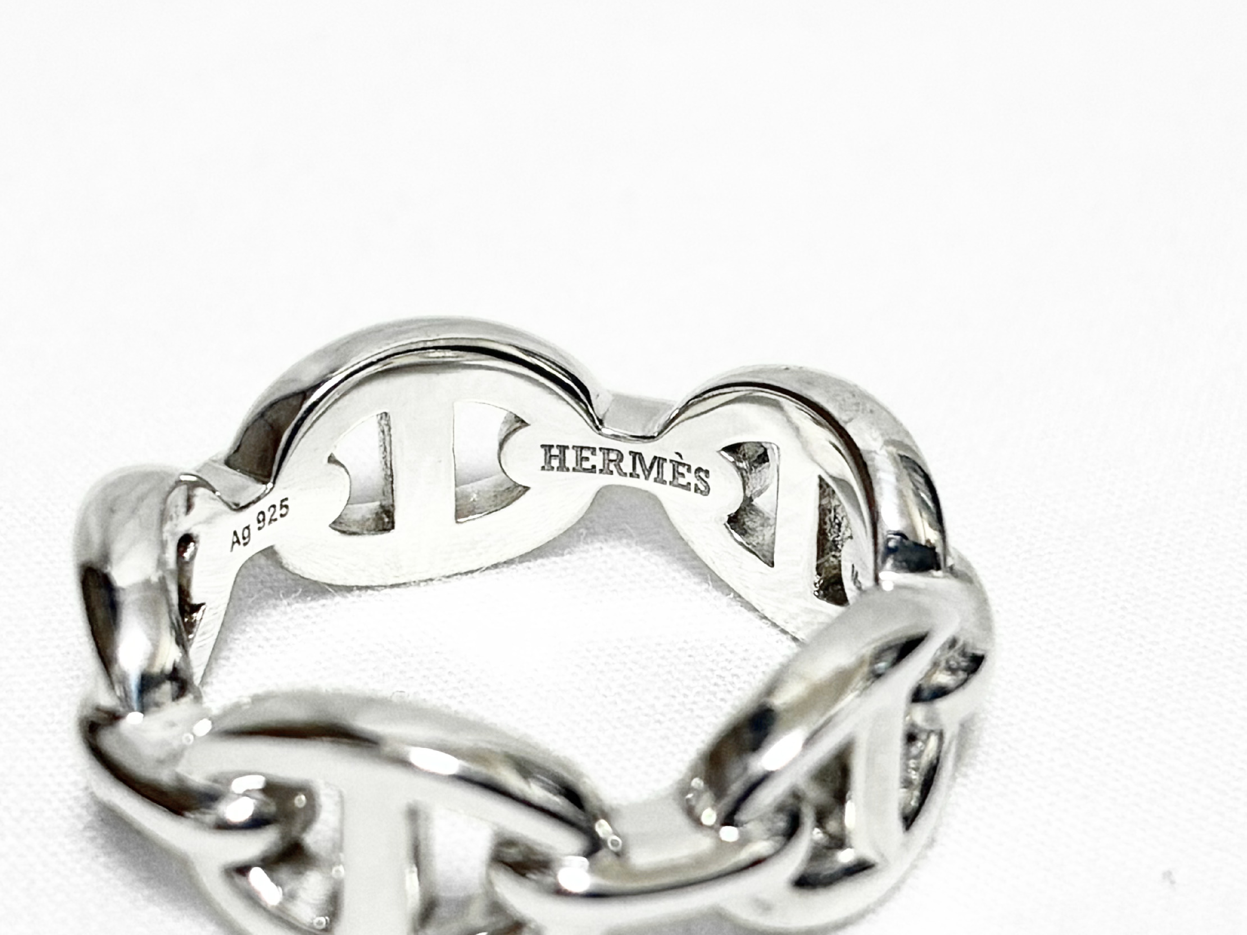 Chaine d'Ancre Ring, Silver, Size #51 — view 5