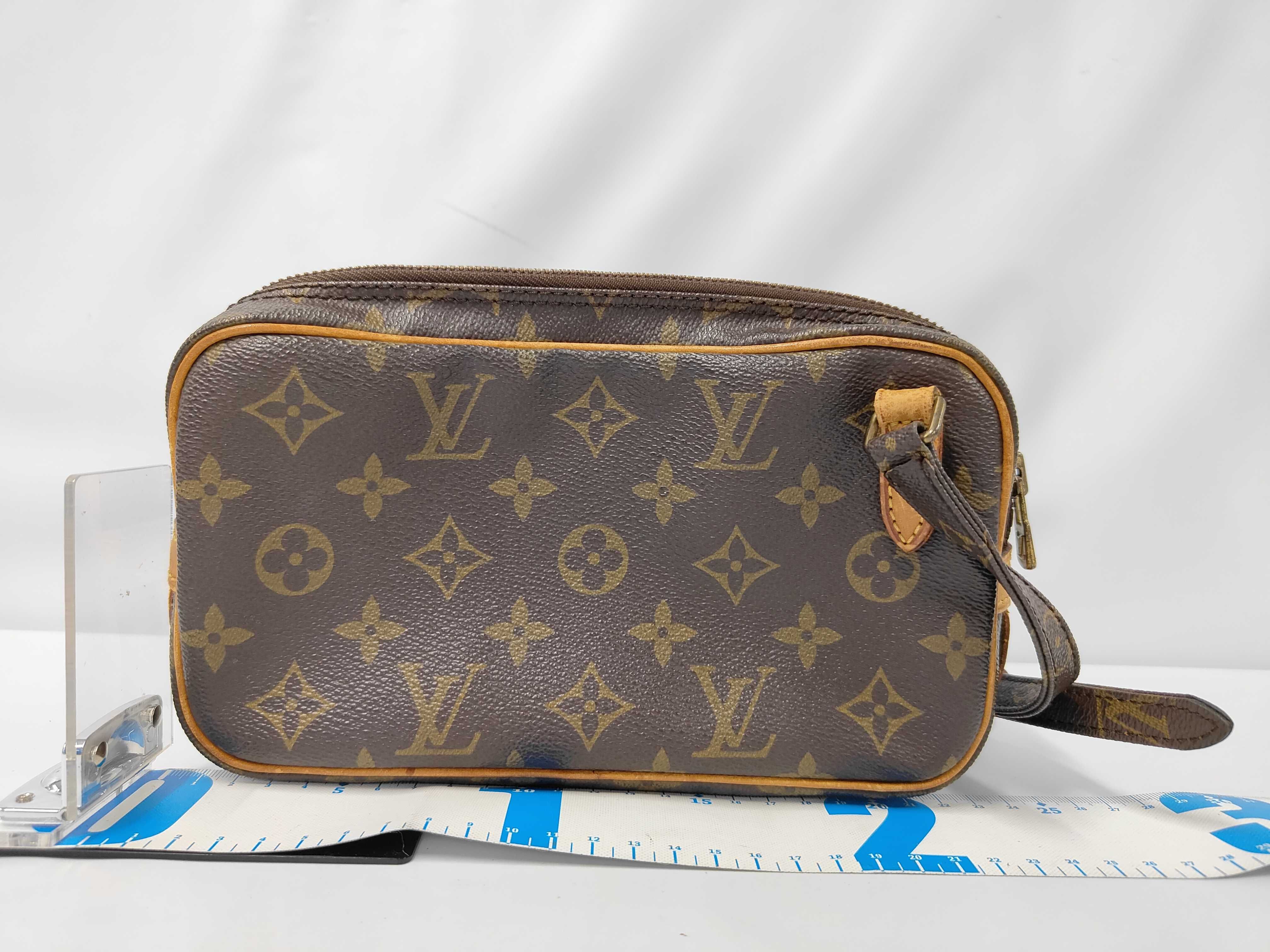 Monogram Marly Pochette 883 TH (Shoulder strap damaged) — view 2