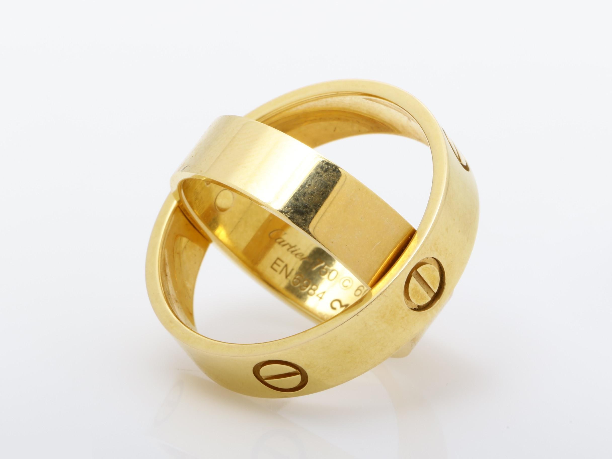 750PG, 12.1g, Love Ring, #60 / Width approx. 5.4mm — view 2