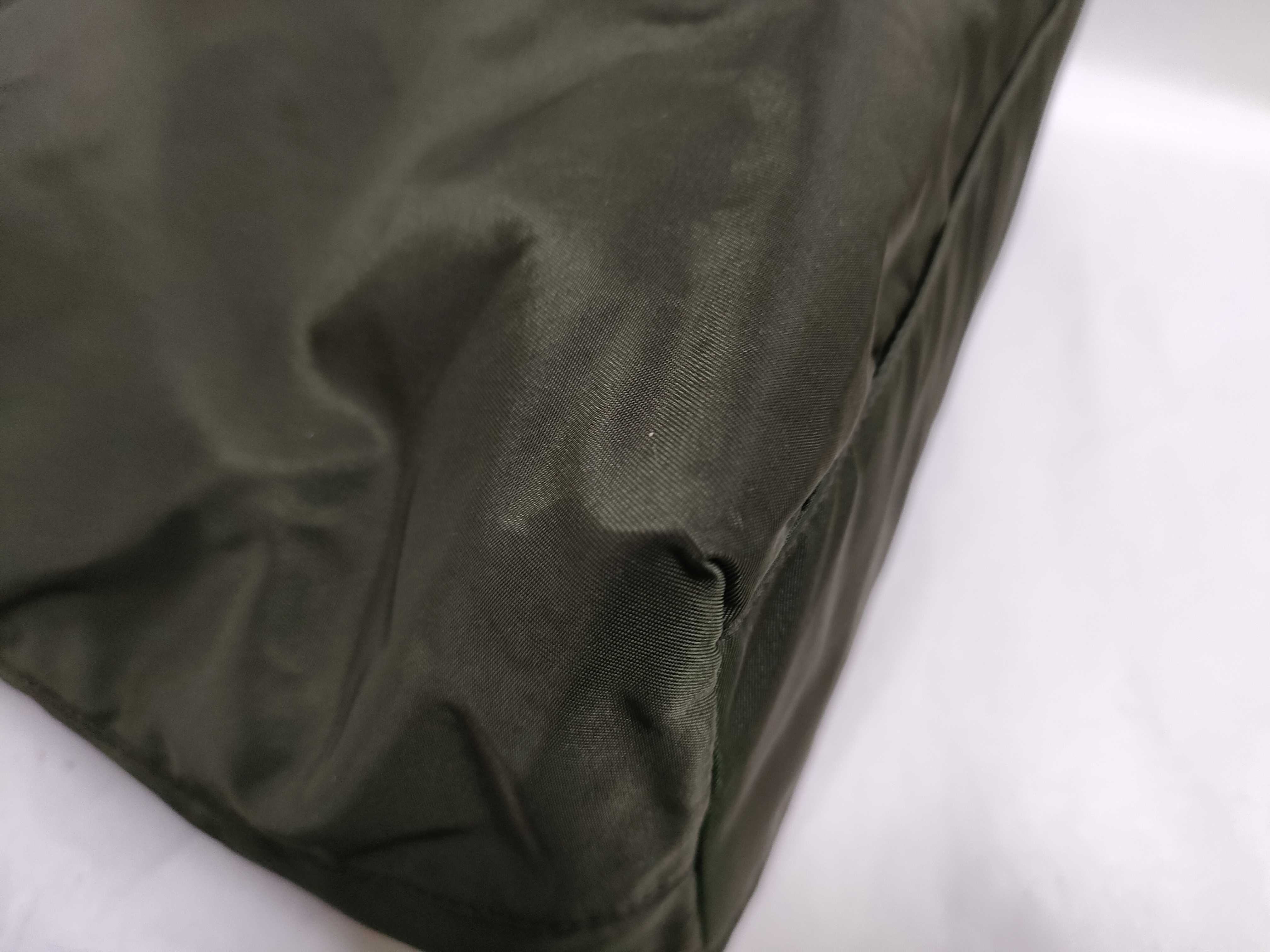 Nylon Handbag, Khaki — view 8